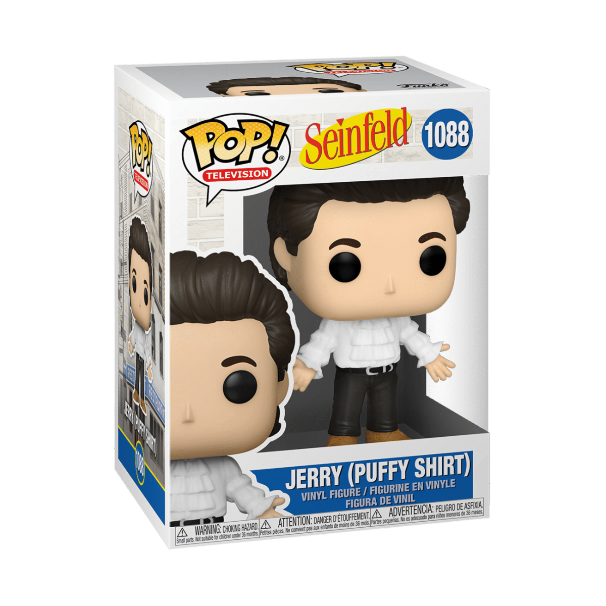 Funko Pop! Jerry (Puffy Shirt) #1088 Funko Pop! Seinfeld