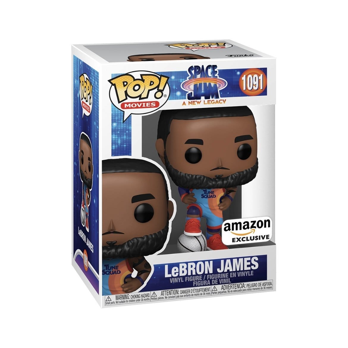 Funko Pop! LeBron James #1091 Funko Pop! - Space Jam: A New Legacy - Amazon Exclusive