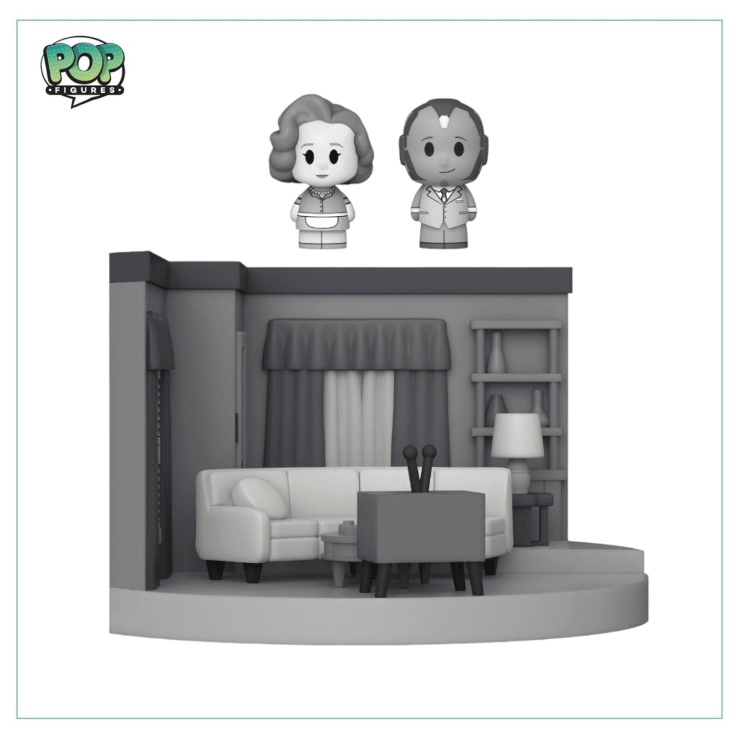 Funko Pop! 1950s Wanda & Vision Funko Pop! - Mini Moment Wandavision - Target Exclusive