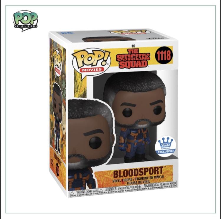 Funko Pop! Bloodsport #1118 Funko Pop! The Suicide Squad, Funko Shop Exclusive