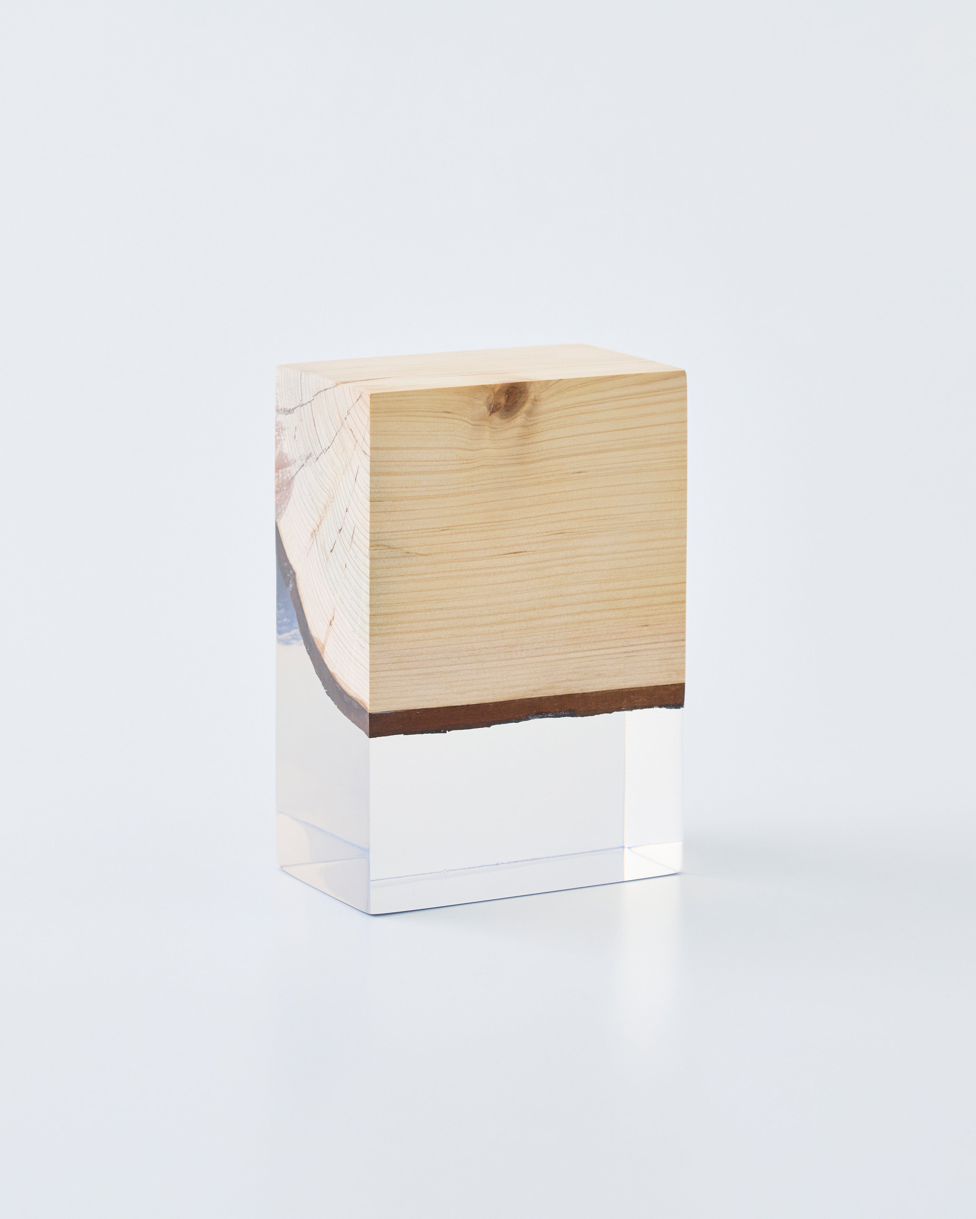 Harper Enclosed wood object diffuser