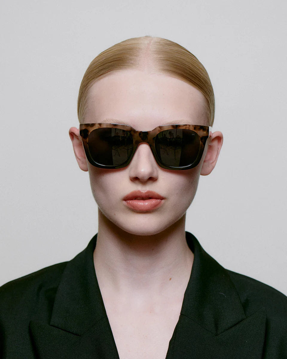 A. Kjaerbede Nancy Sunglasses - Coquina / Grey Transparent