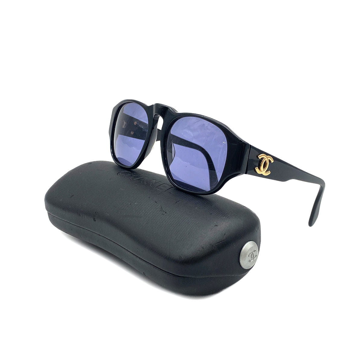 Luxury Promise Japan CHANEL COCOMARK SUNGLASSES BLACK EYEWEAR 90319677