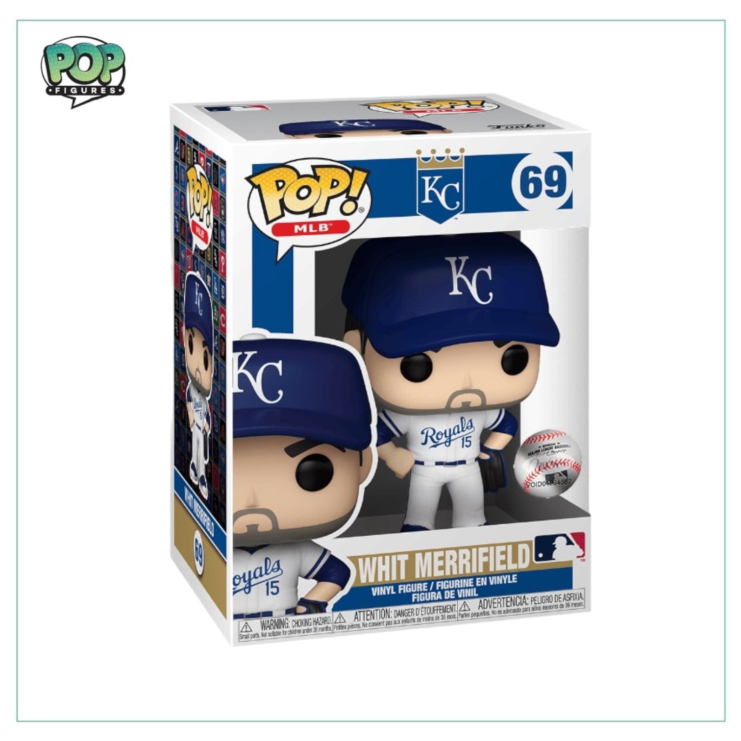 Funko Pop! Whit Merrifield (Home Uniform) #69 Funko Pop! - MLB