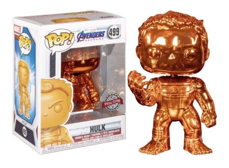 Funko Pop! Hulk (Orange Chrome) #499 Funko Pop! - Marvel - Special Edition