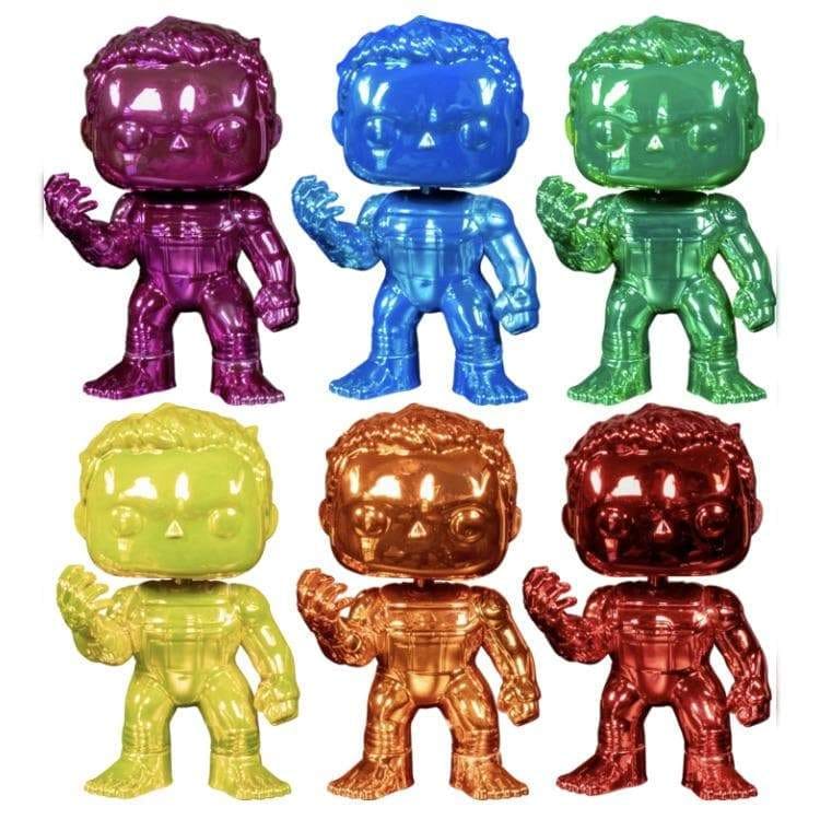 Funko Pop! Hulk (Orange Chrome) #499 Funko Pop! - Marvel - Special Edition