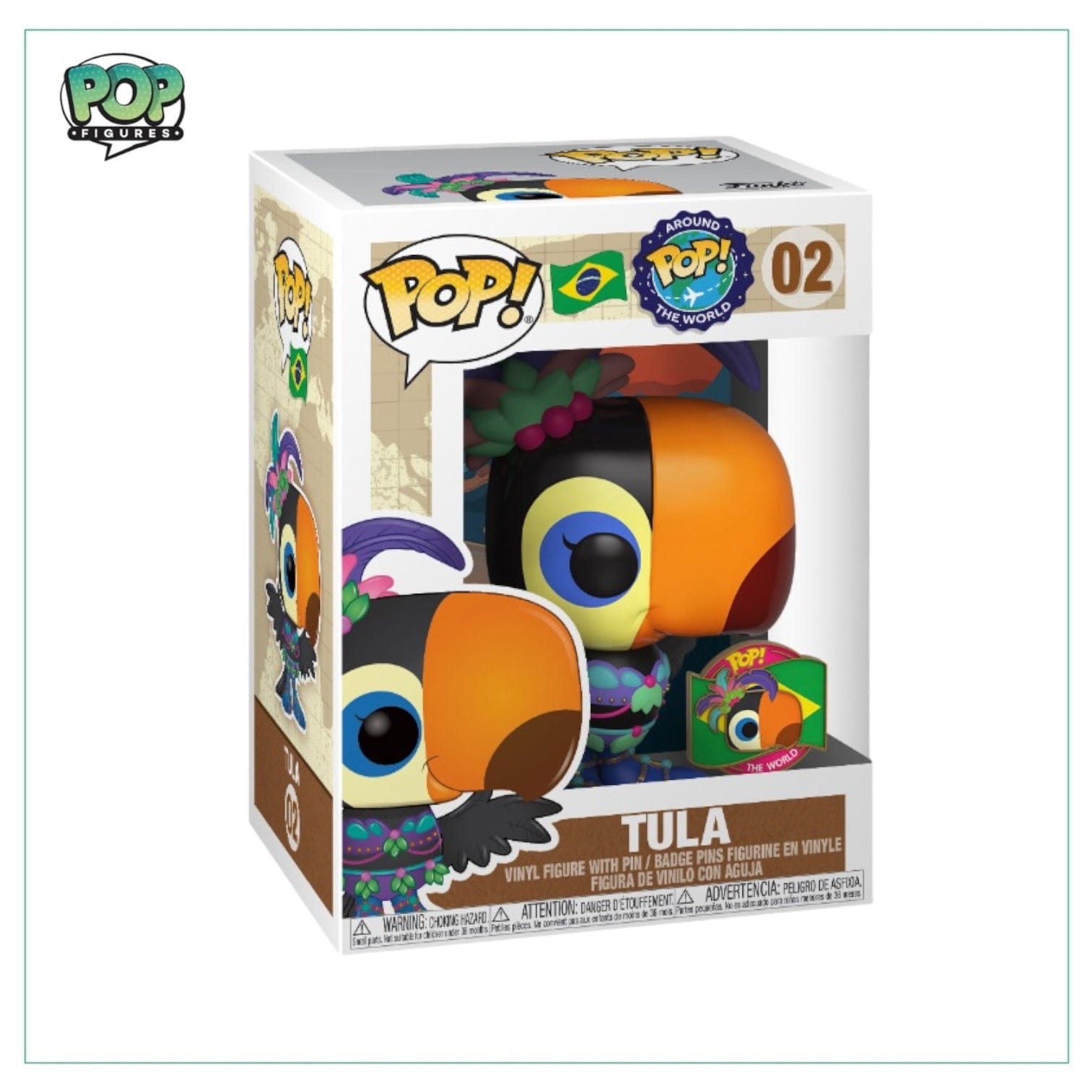 Funko Pop! Tula #02 Funko Pop! - Pop Around The World