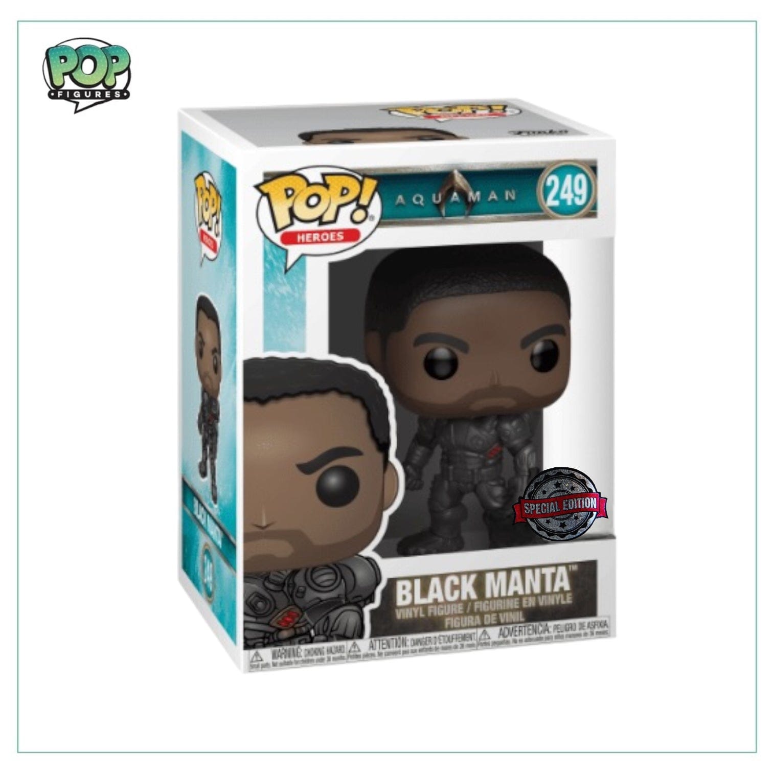 Funko Pop! Black Manta #249 Funko Pop! Aquaman - Special Edition
