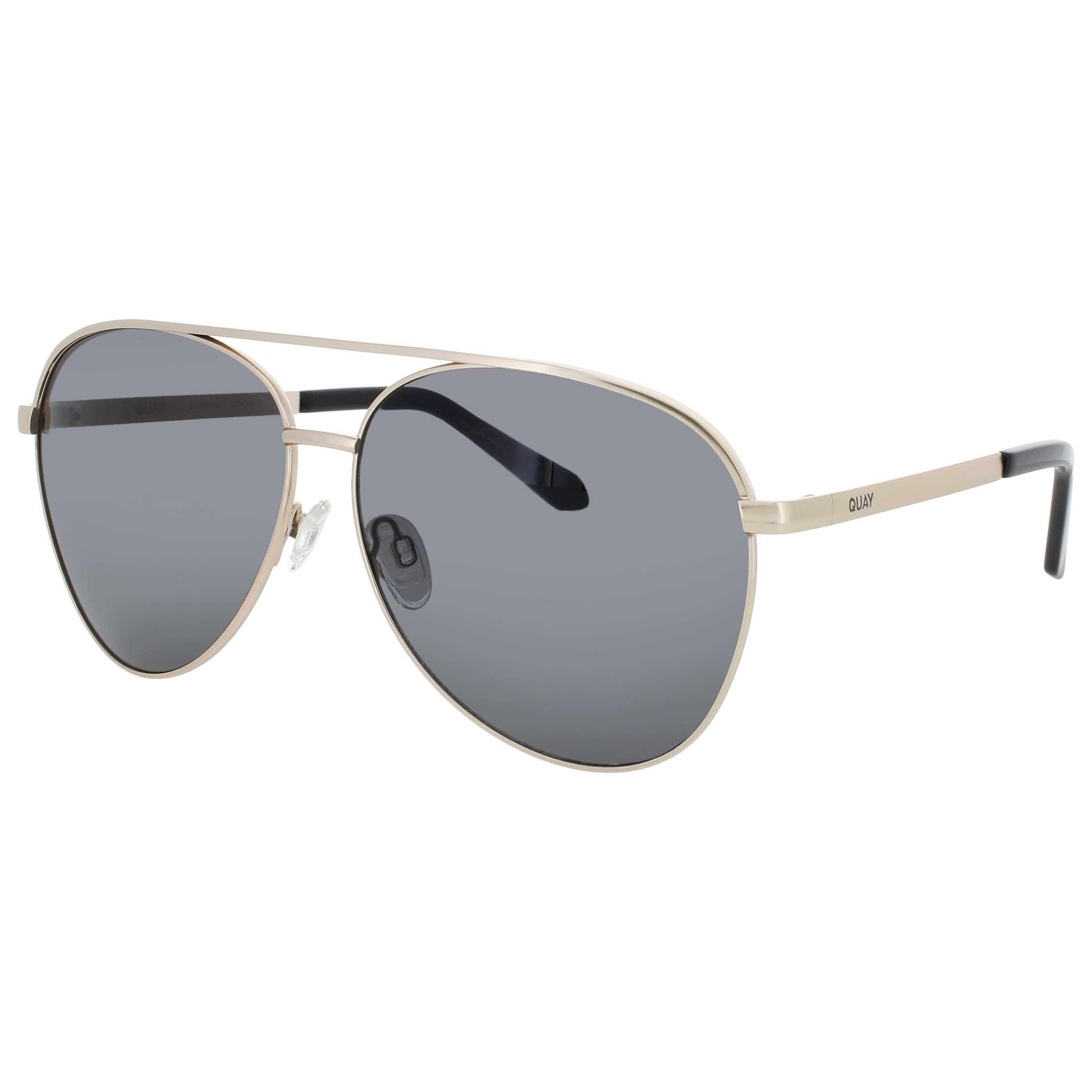 Quay Unisex Sunglasses QUAY - QC - 000098 - GLD - SMK
