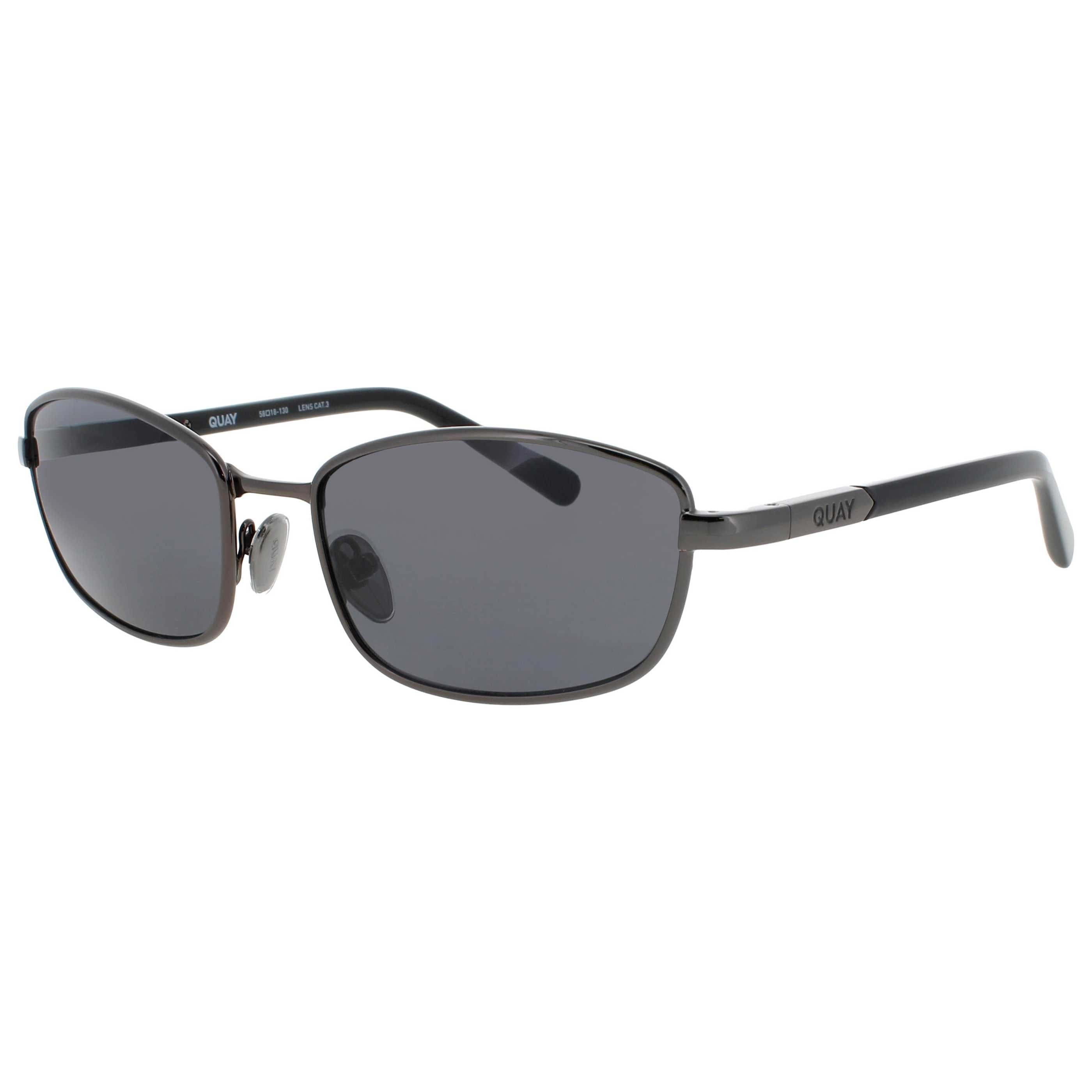 Quay Unisex Sunglasses QUAY - NO - NS - 2441 - GNMTL - SMK