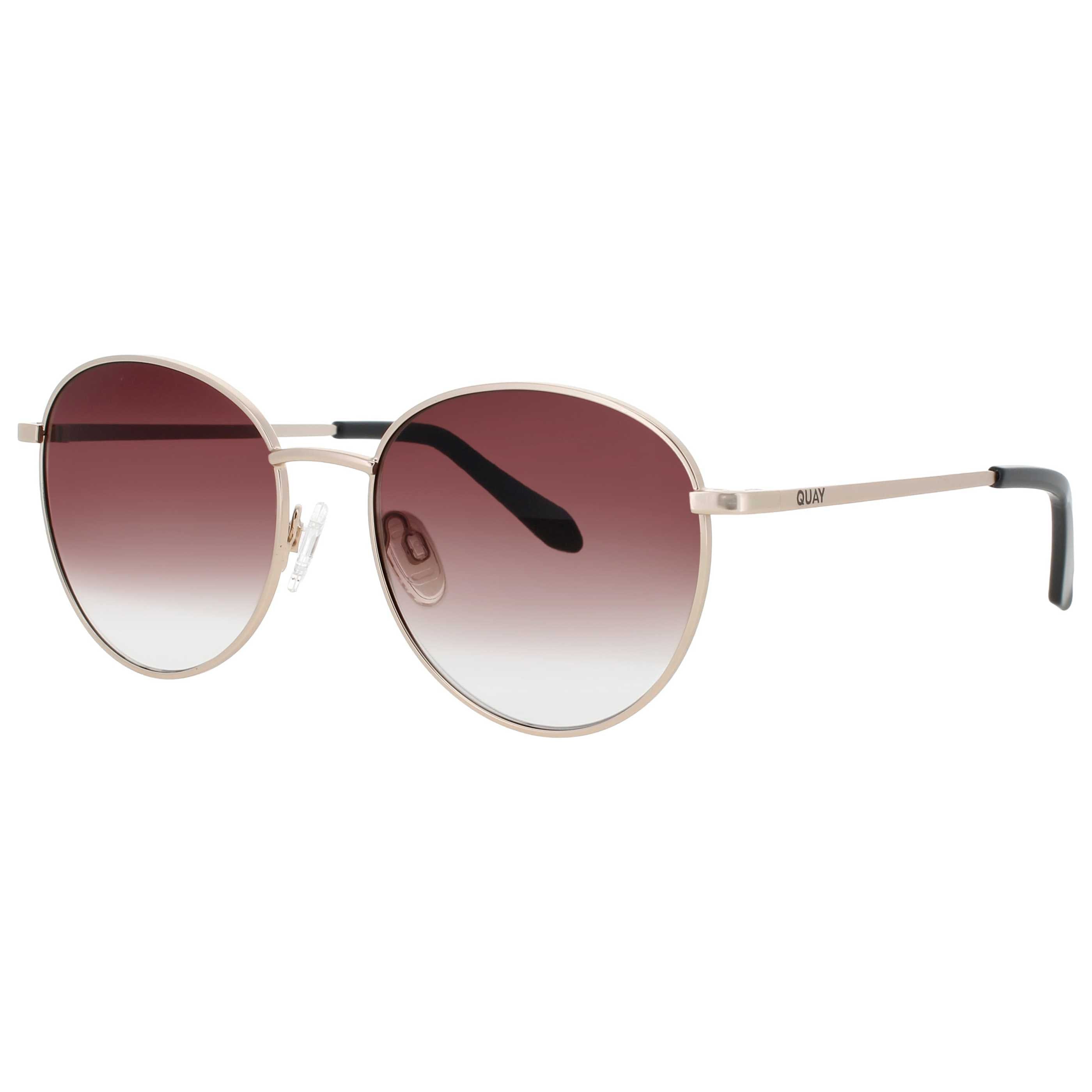 Quay Unisex Sunglasses QUAY - QW - 000869 - GLD - BRNFD
