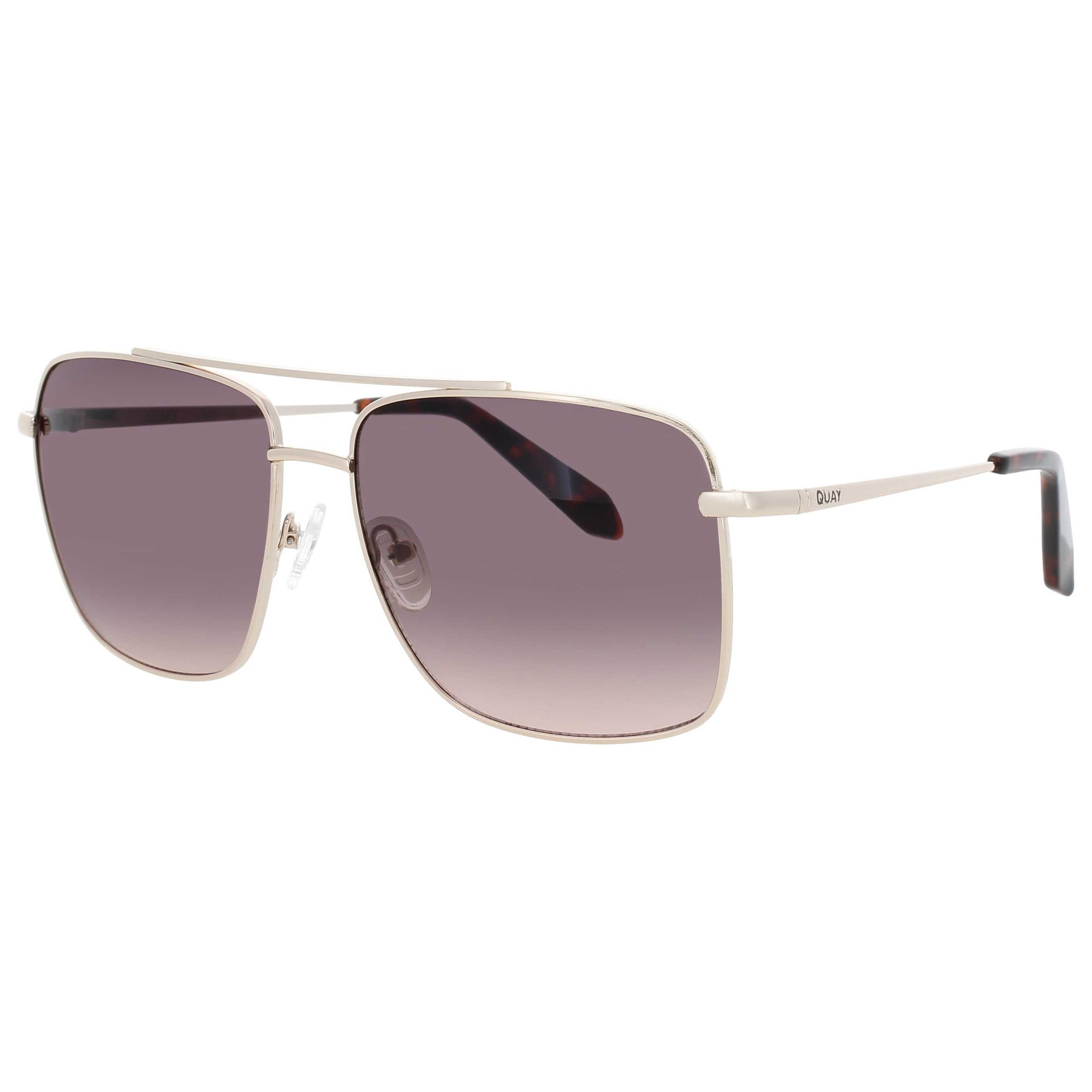 Quay Unisex Sunglasses QUAY - QU - 000772 - GLD - SMKPNK