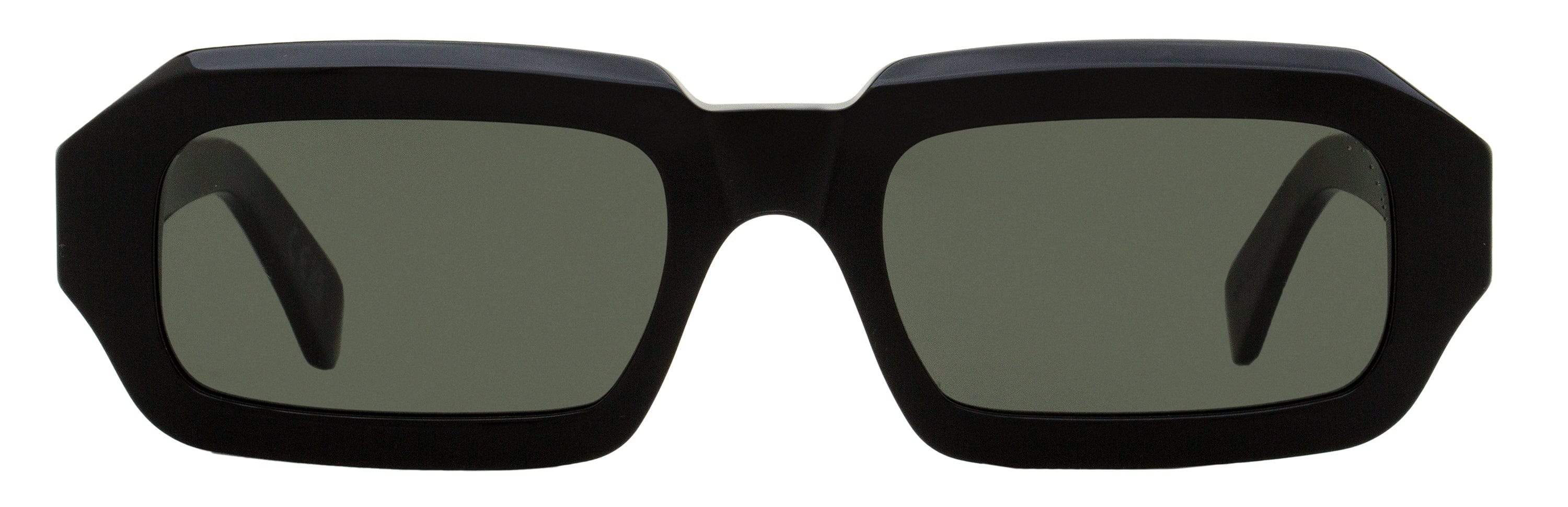 Retrosuperfuture Rectangular Sunglasses Fantasma 17I Black 54 mm