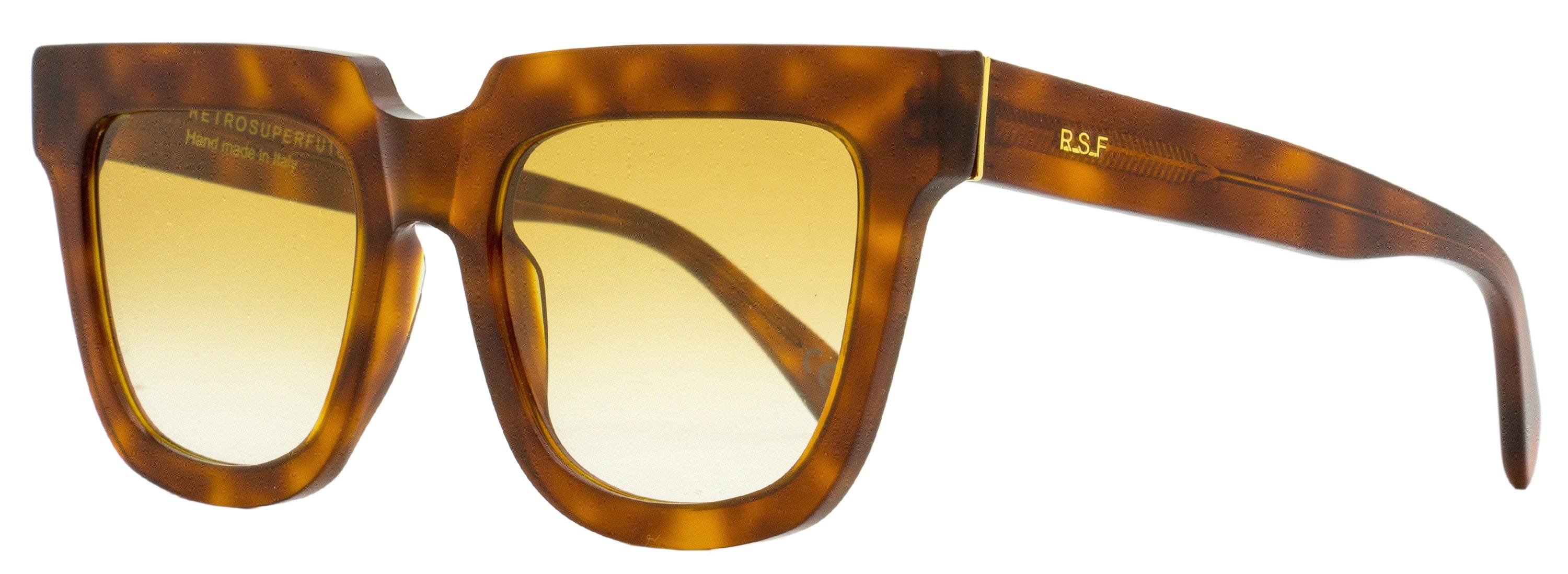 Retrosuperfuture Rounded Sunglasses Modo UR3 Havana 53 mm
