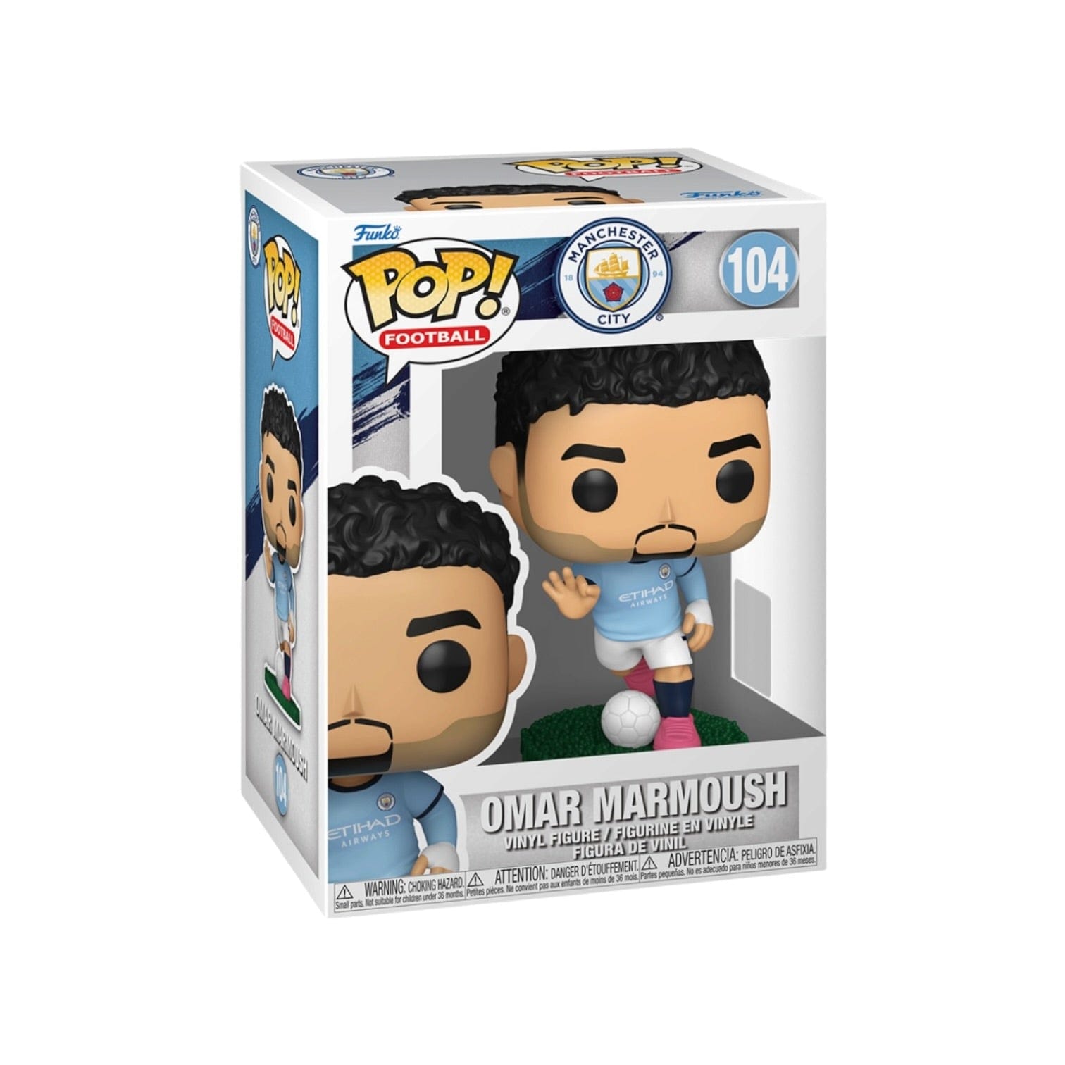 Funko Pop! Omar Marmoush #104 Funko Pop! - Manchester City F.C. - PREORDER