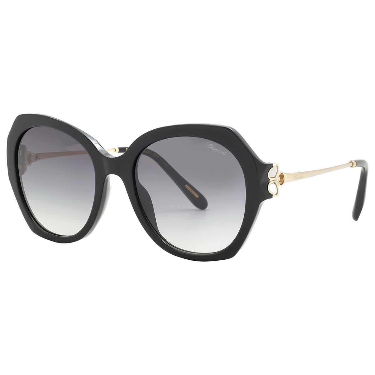 BUTTERFLY Chopard Grey Butterfly Ladies Sunglasses SCH354V 0700 54