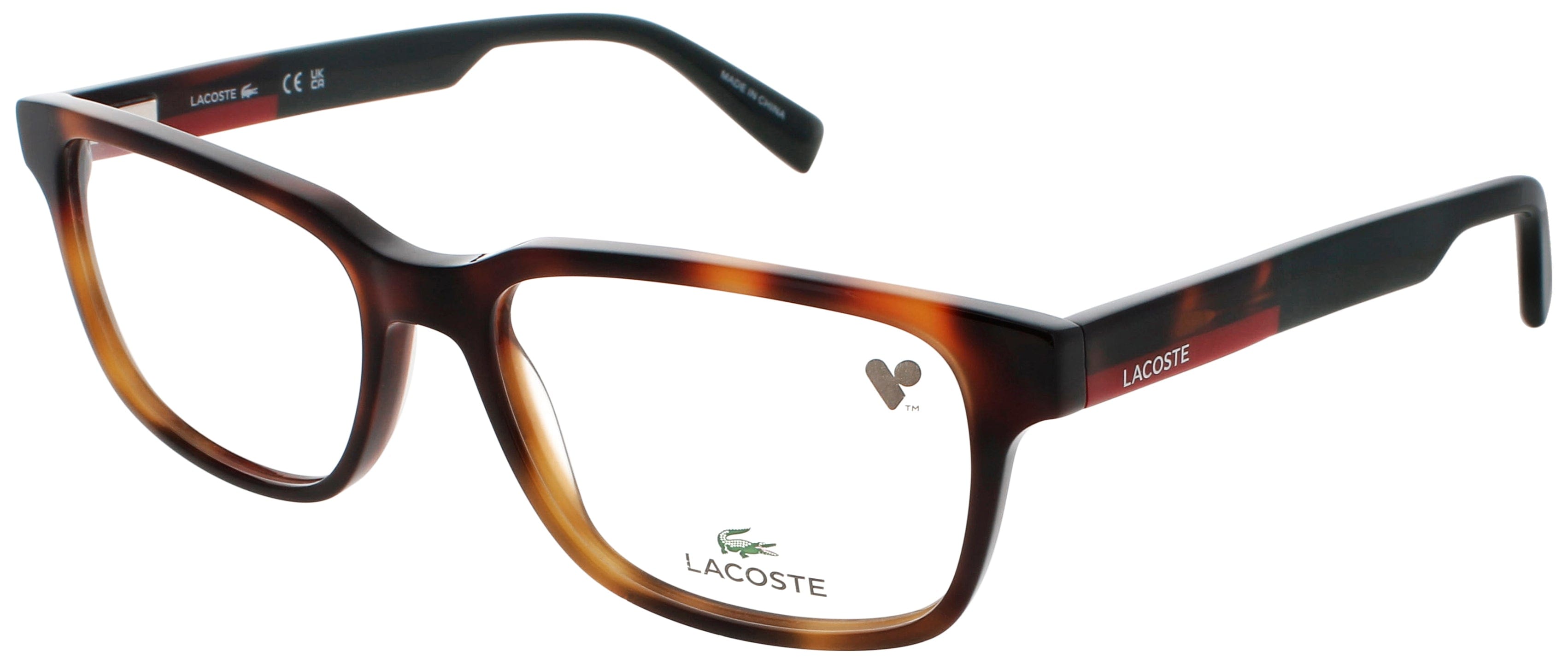 TORTOISE Lacoste Optical Glasses TORTOISE