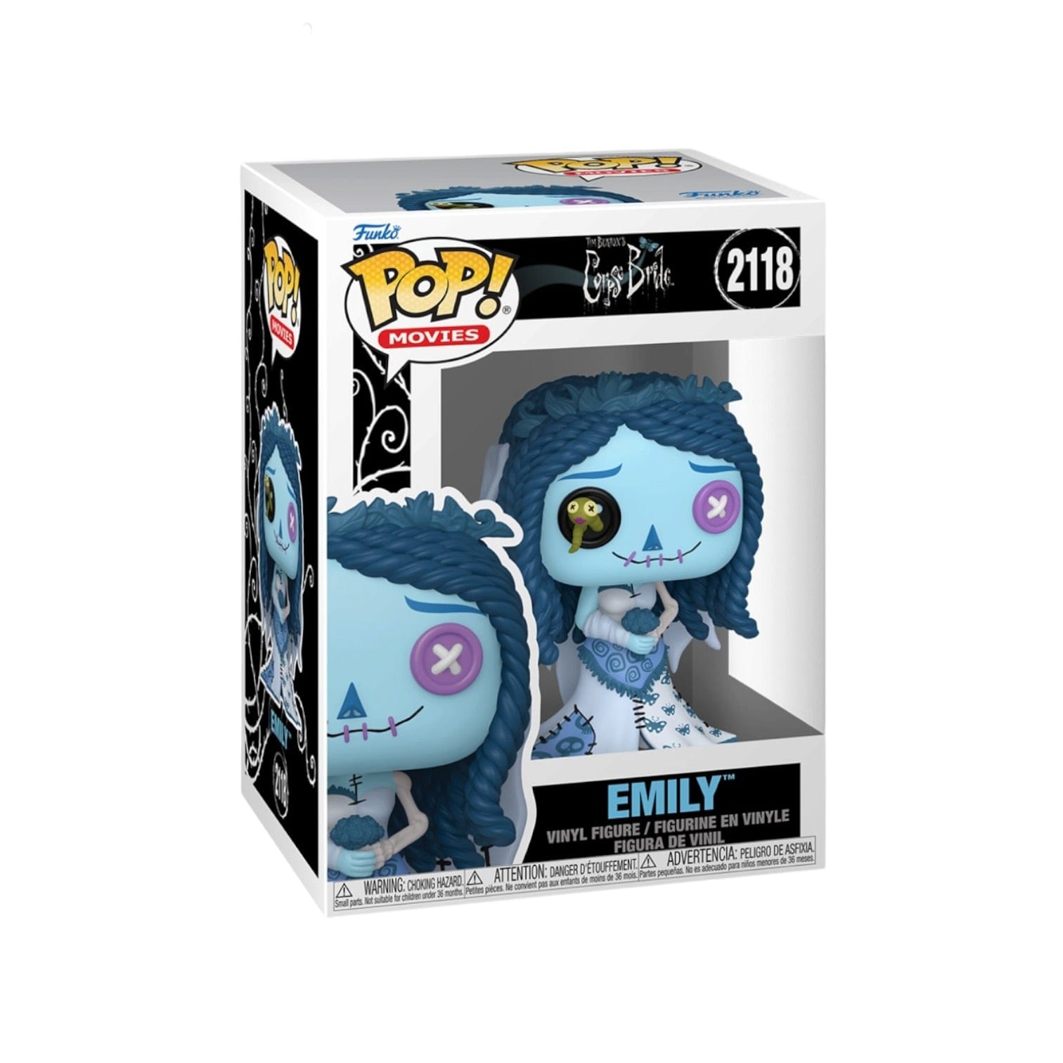 Corpse Bride Emily (Patchwork) #2118 Funko Pop - Corpse Bride - PREORDER