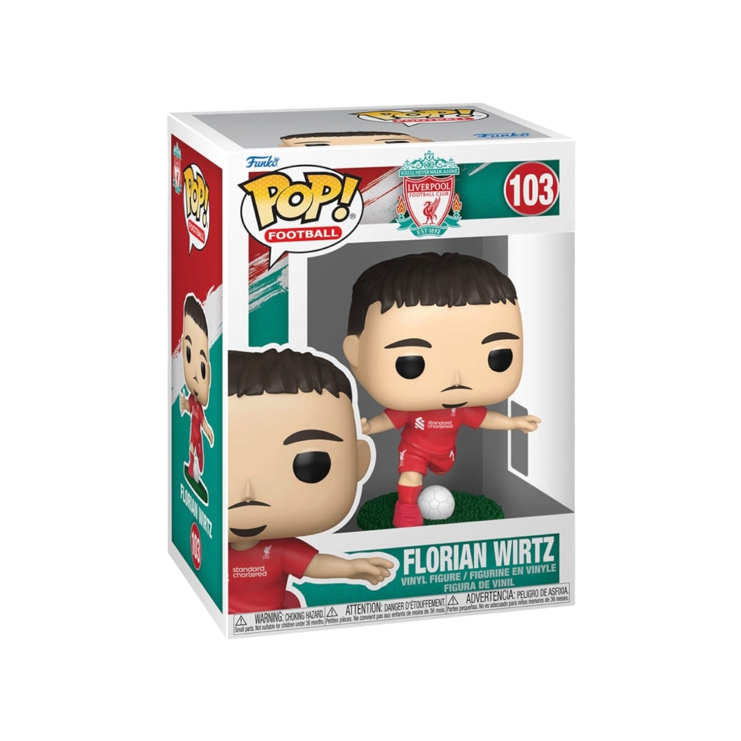 Funko Pop! Florian Wirtz #103 Funko Pop! - Liverpool F.C. - PREORDER