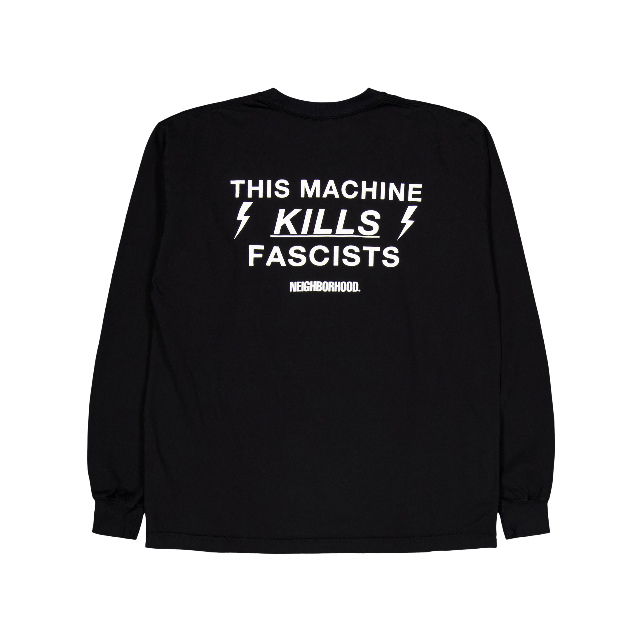 Neighborhood Nh . T-Shirt Ls - 8 Black