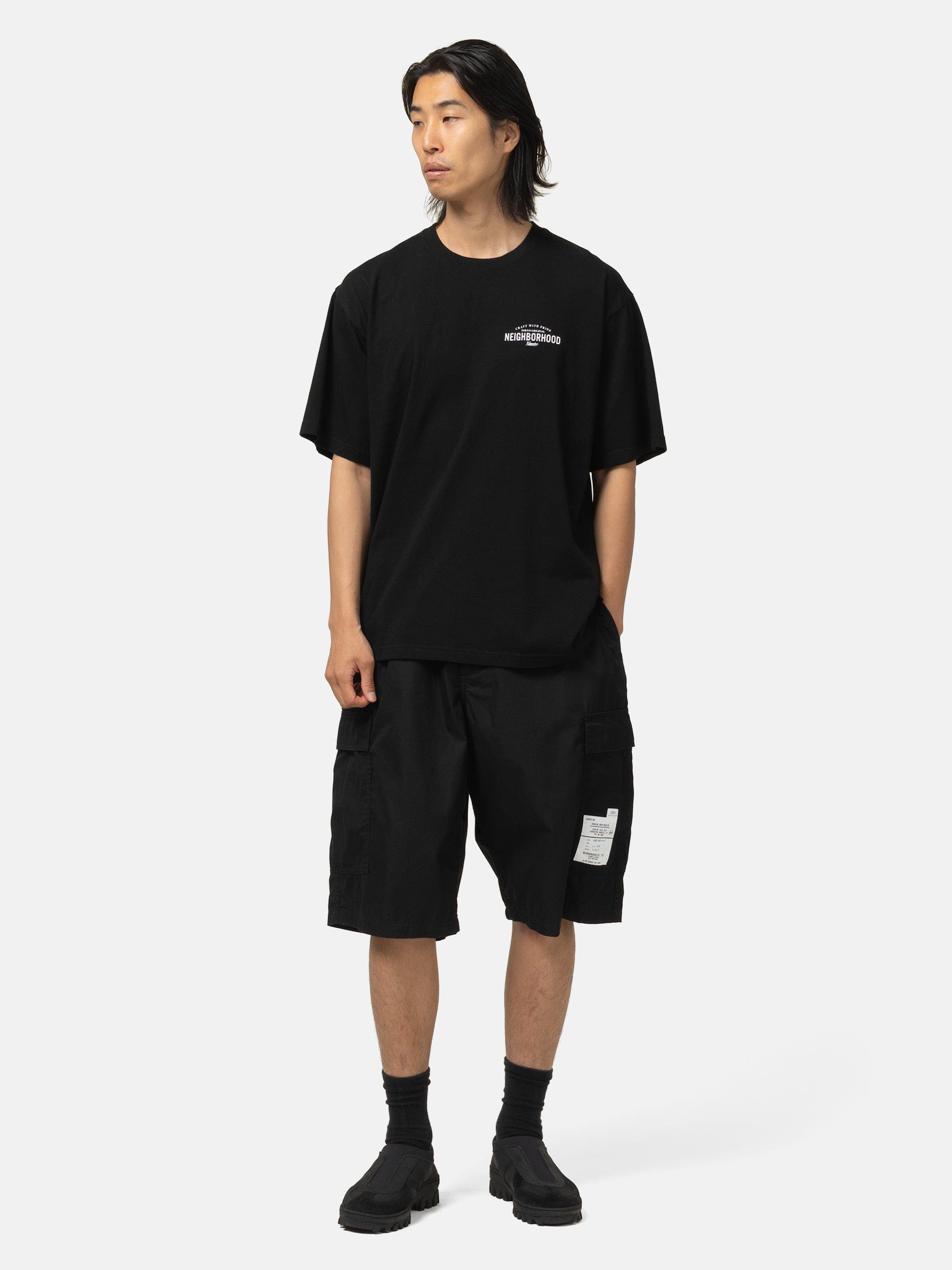 Neighborhood NH . T-Shirt SS - 1 Black