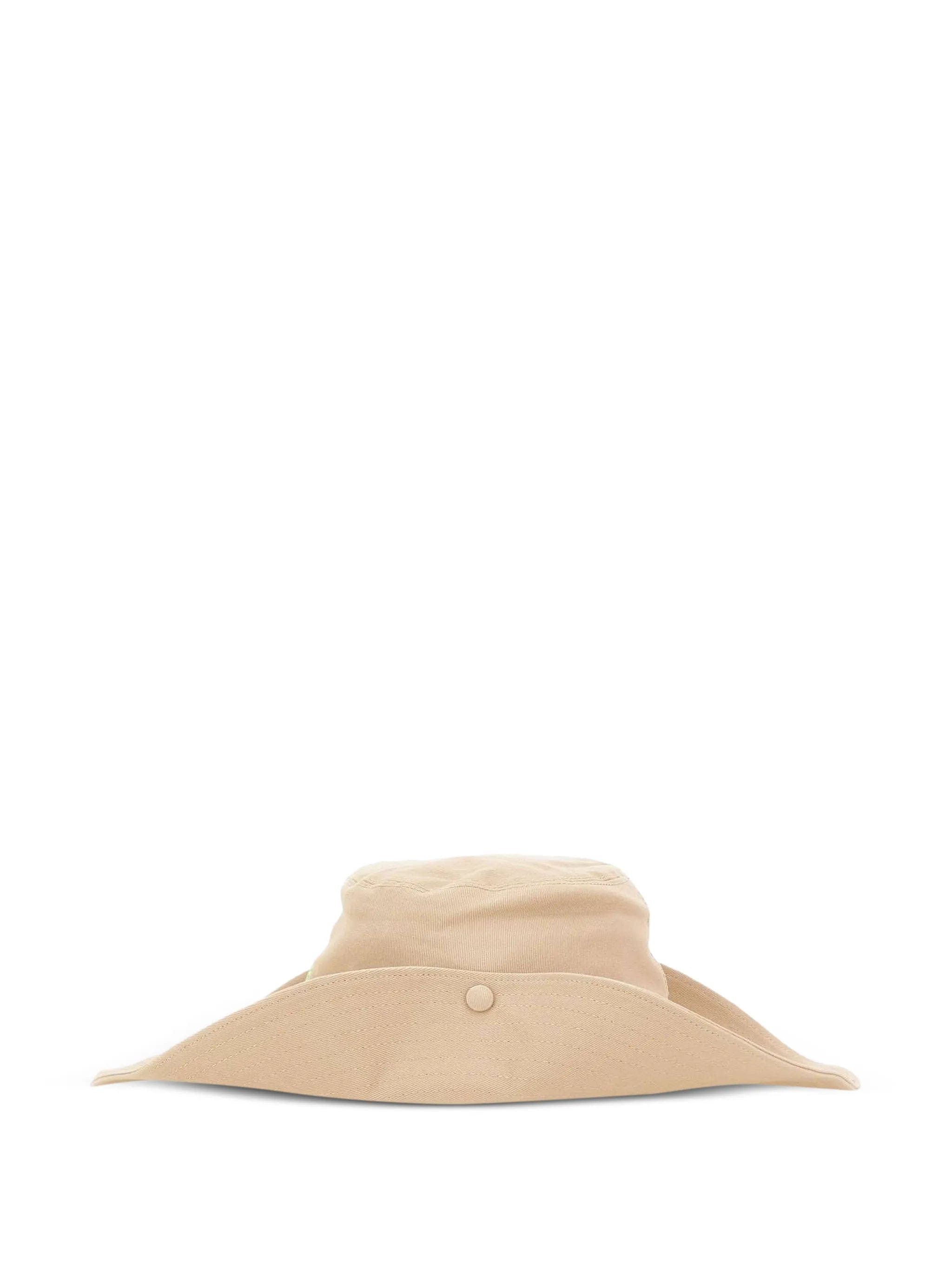 The Attico logo - embroidered wide - brim hat