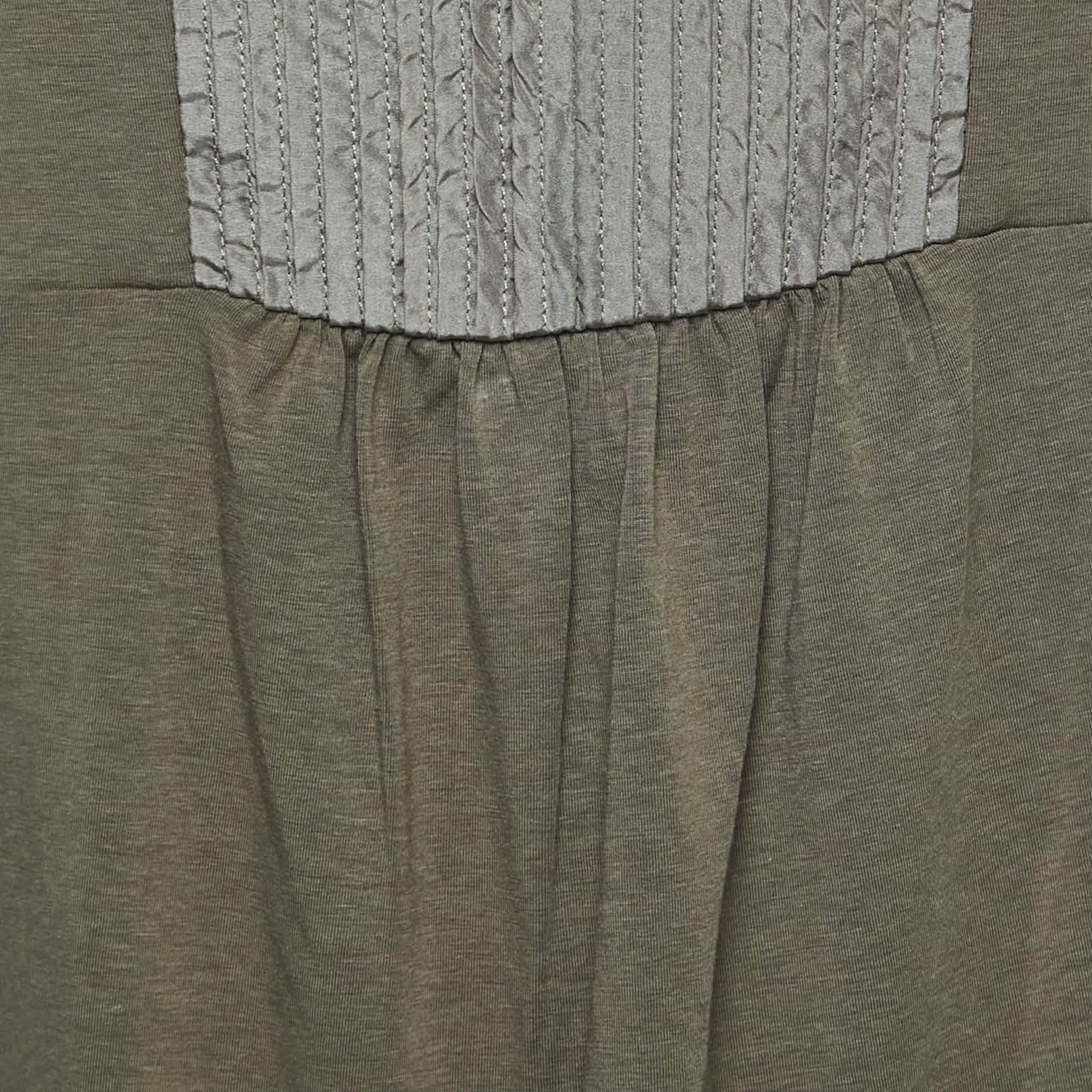 Weekend Max Mara Brown Knit Sleeveless A - Line Top