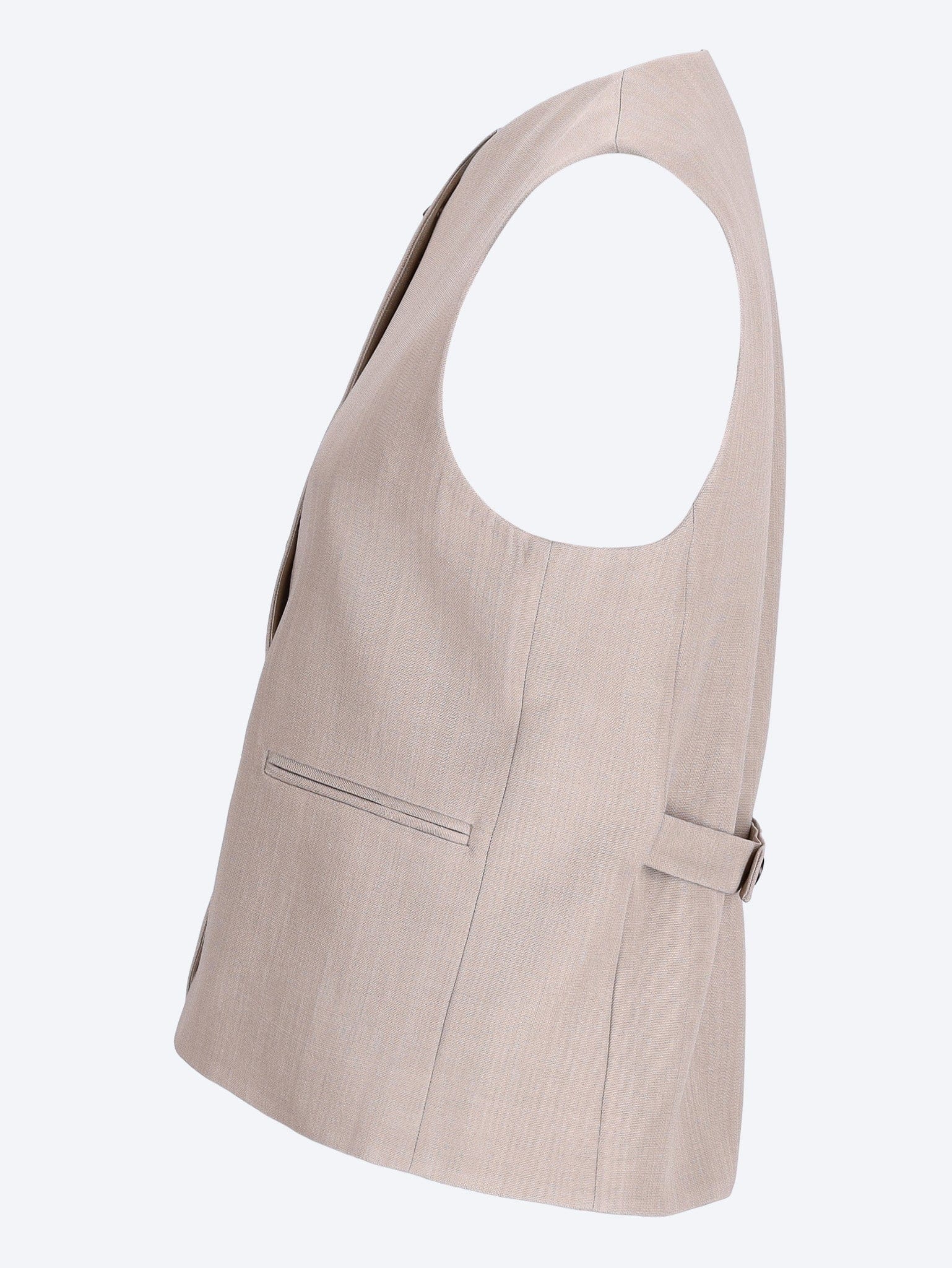 Loulou de Saison Paco high - neck tailored vest