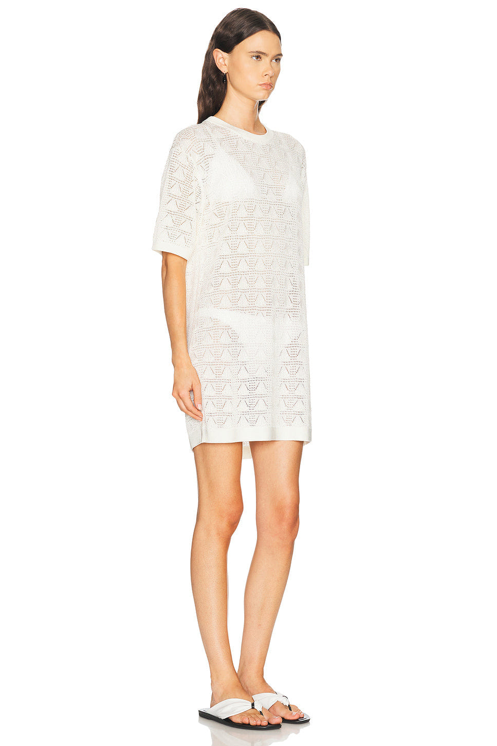 Loulou de Saison Armas Knit T - Shirt Dress