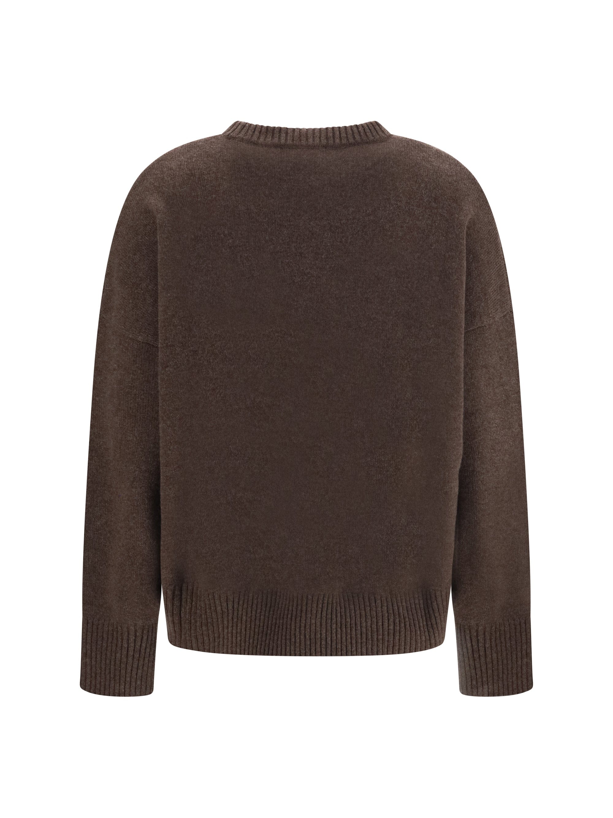 Loulou de Saison Pure Cashmere Sweater — Brown