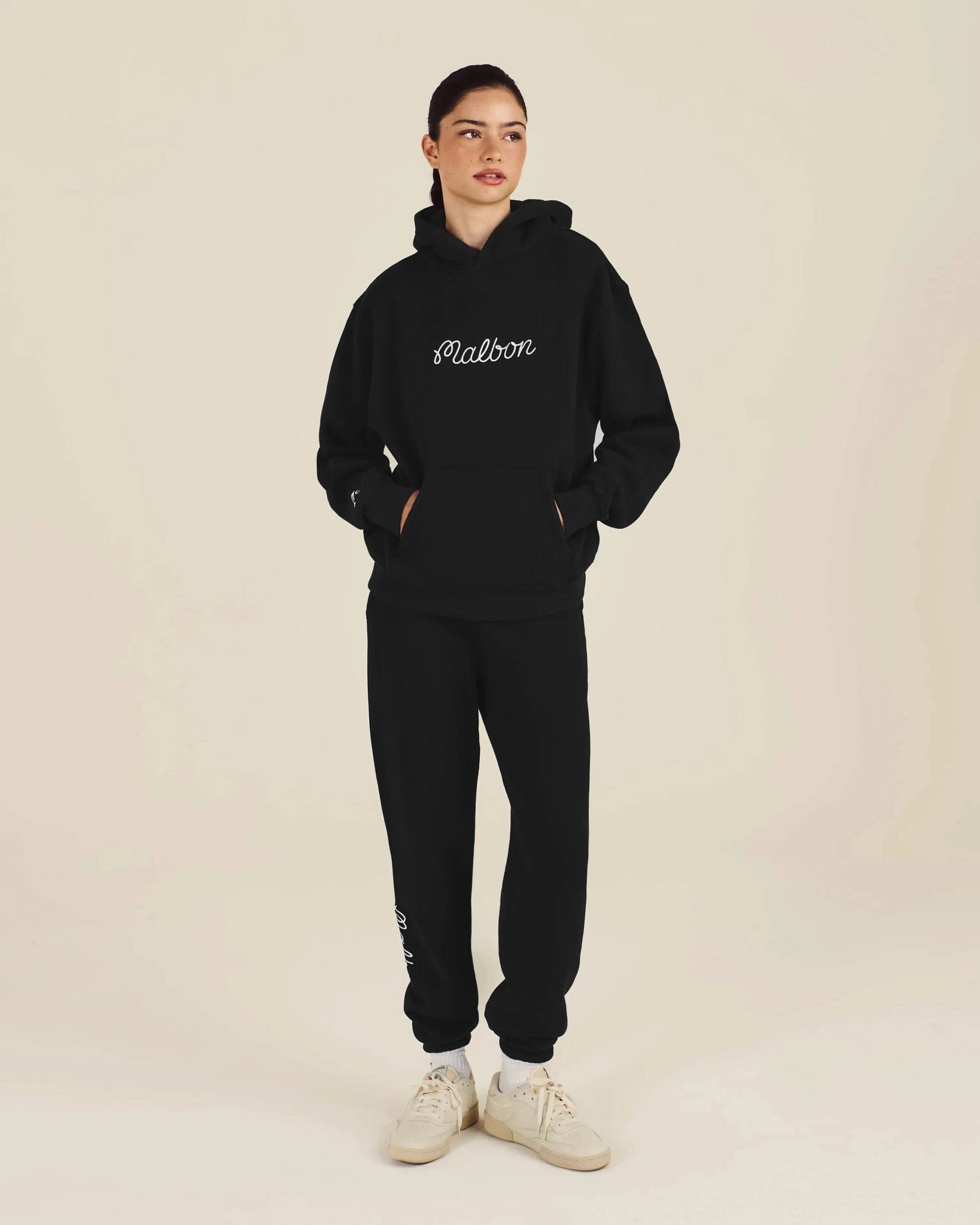 Malbon Golf Fesque Hoodie – Black