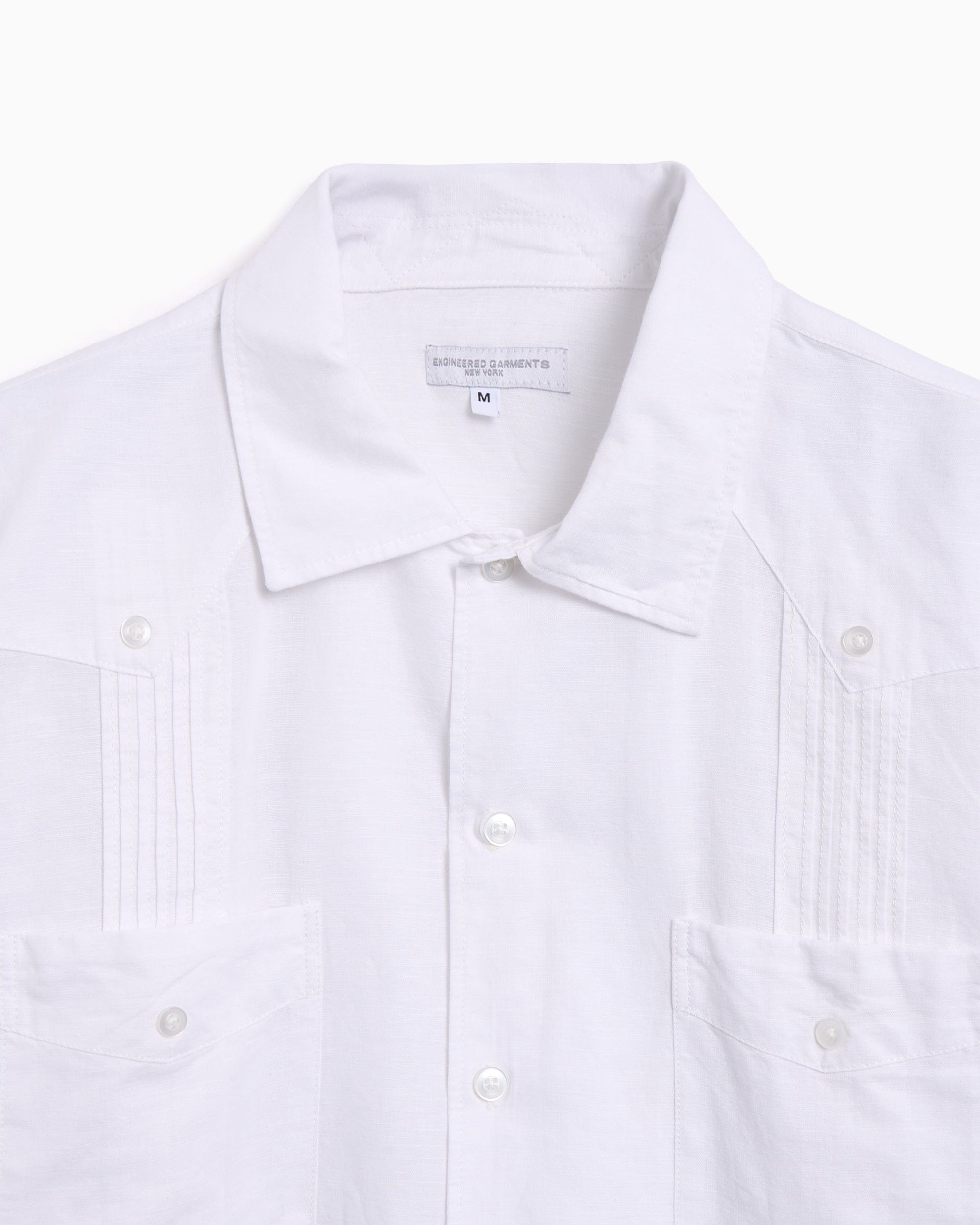 Engineered Garments Camisa Relaxed Engineered Garments Guayabera Men's Shirt para hombre