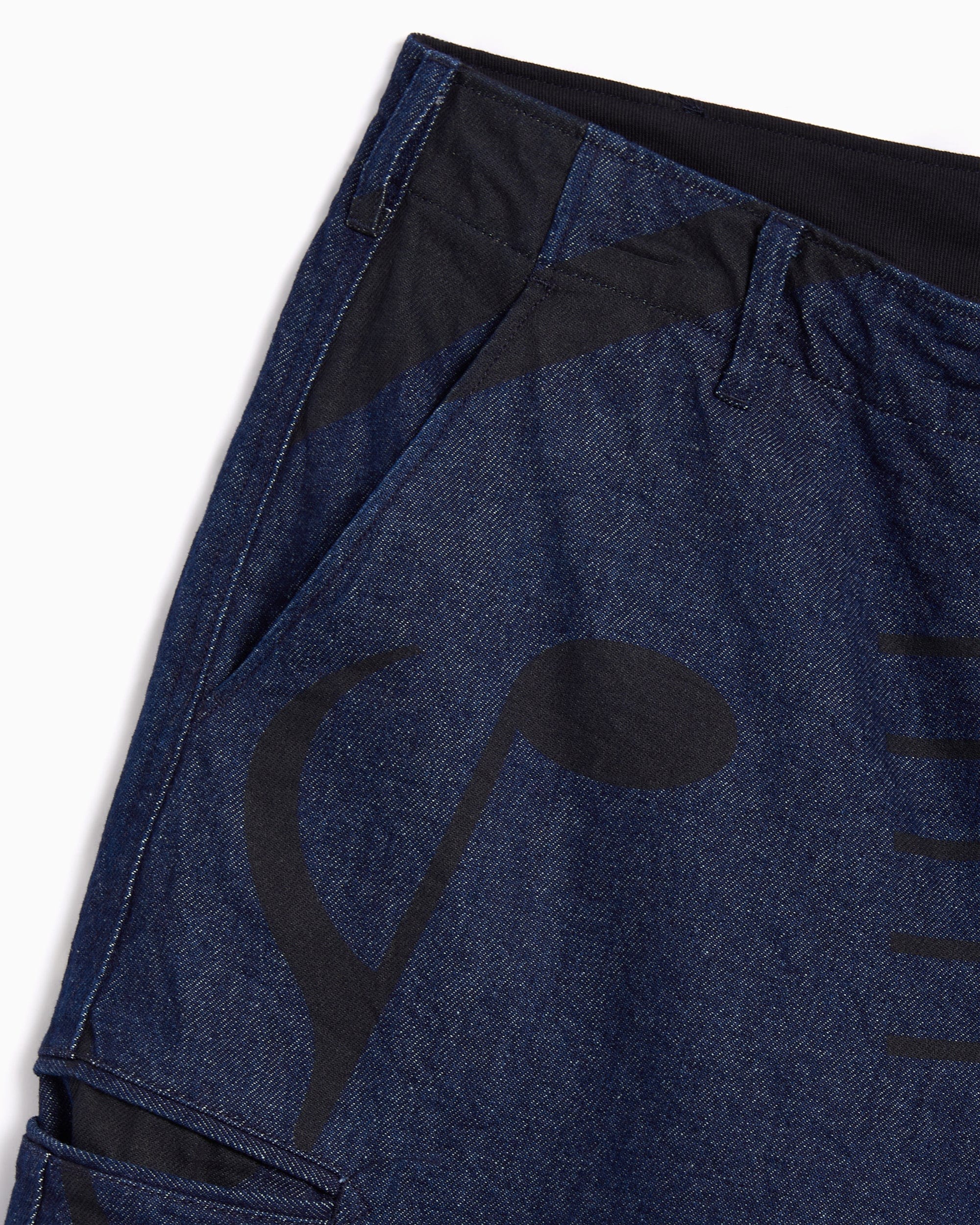 Engineered Garments Pantalones vaqueros Chino Engineered Garments Indigo Music Note para hombre