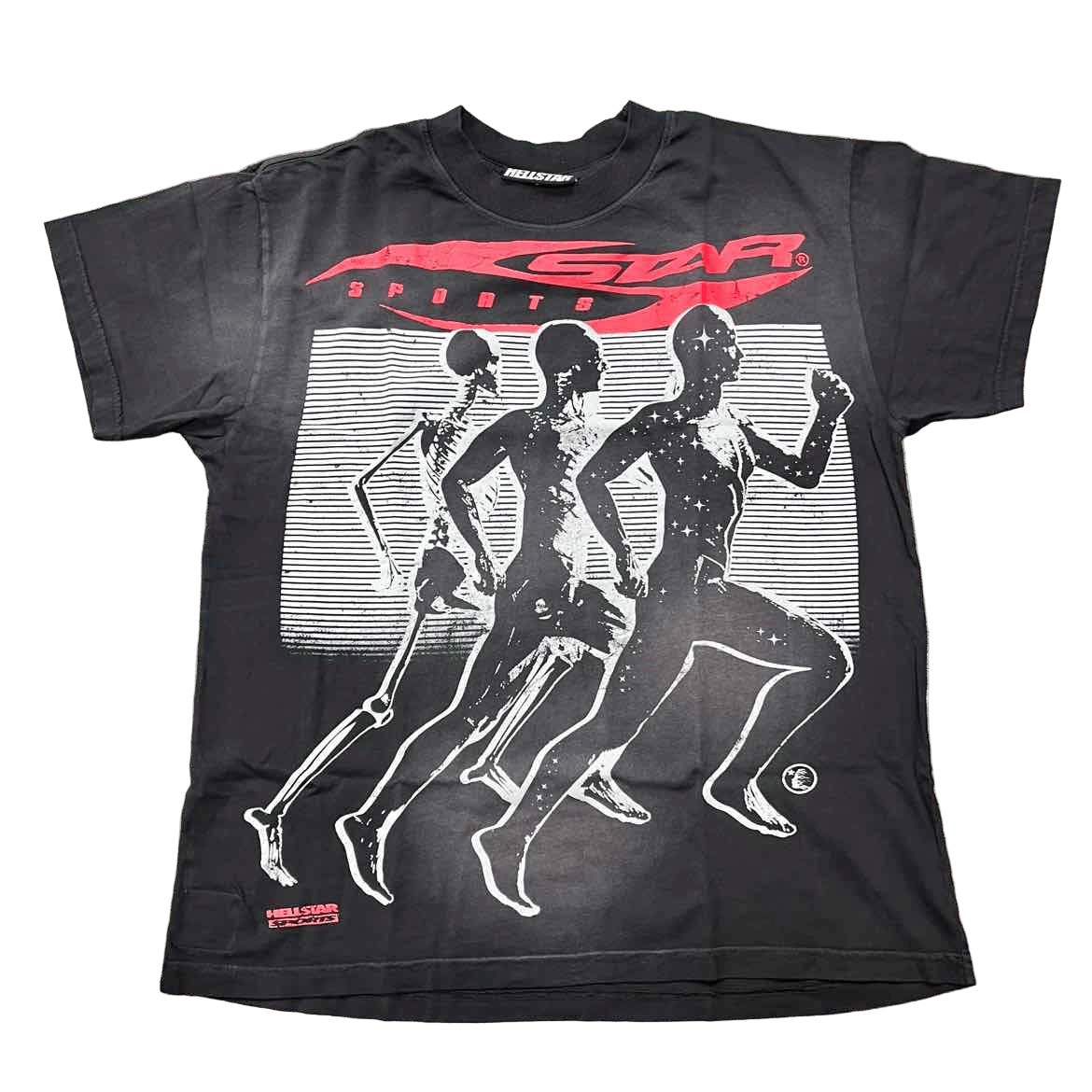 Hellstar T - Shirt MARATHON Black New Size L