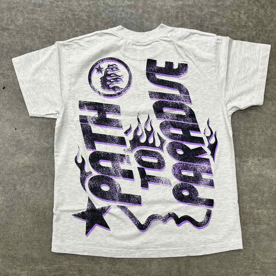 Hellstar T - Shirt JESUS Grey New Size XL