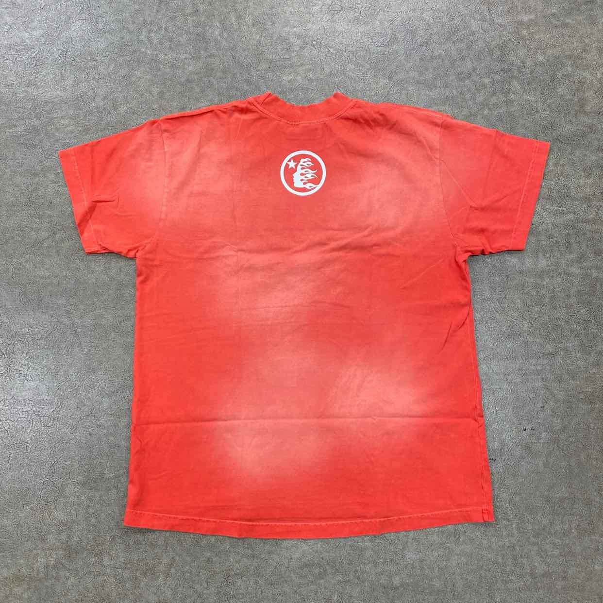 Hellstar T - Shirt BOX LOGO Red New Size M