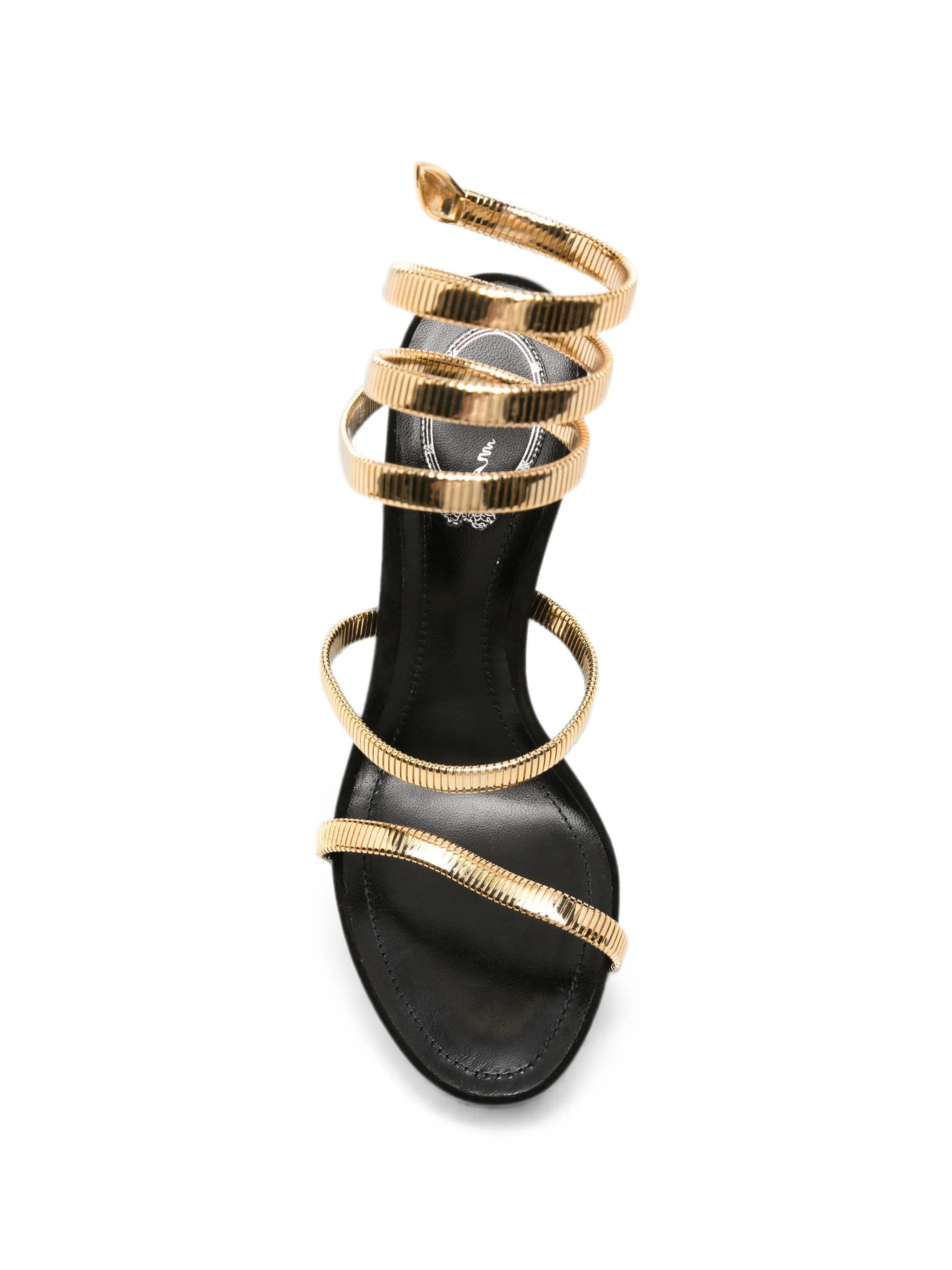 René Caovilla Juniper wrap - around heeled sandals