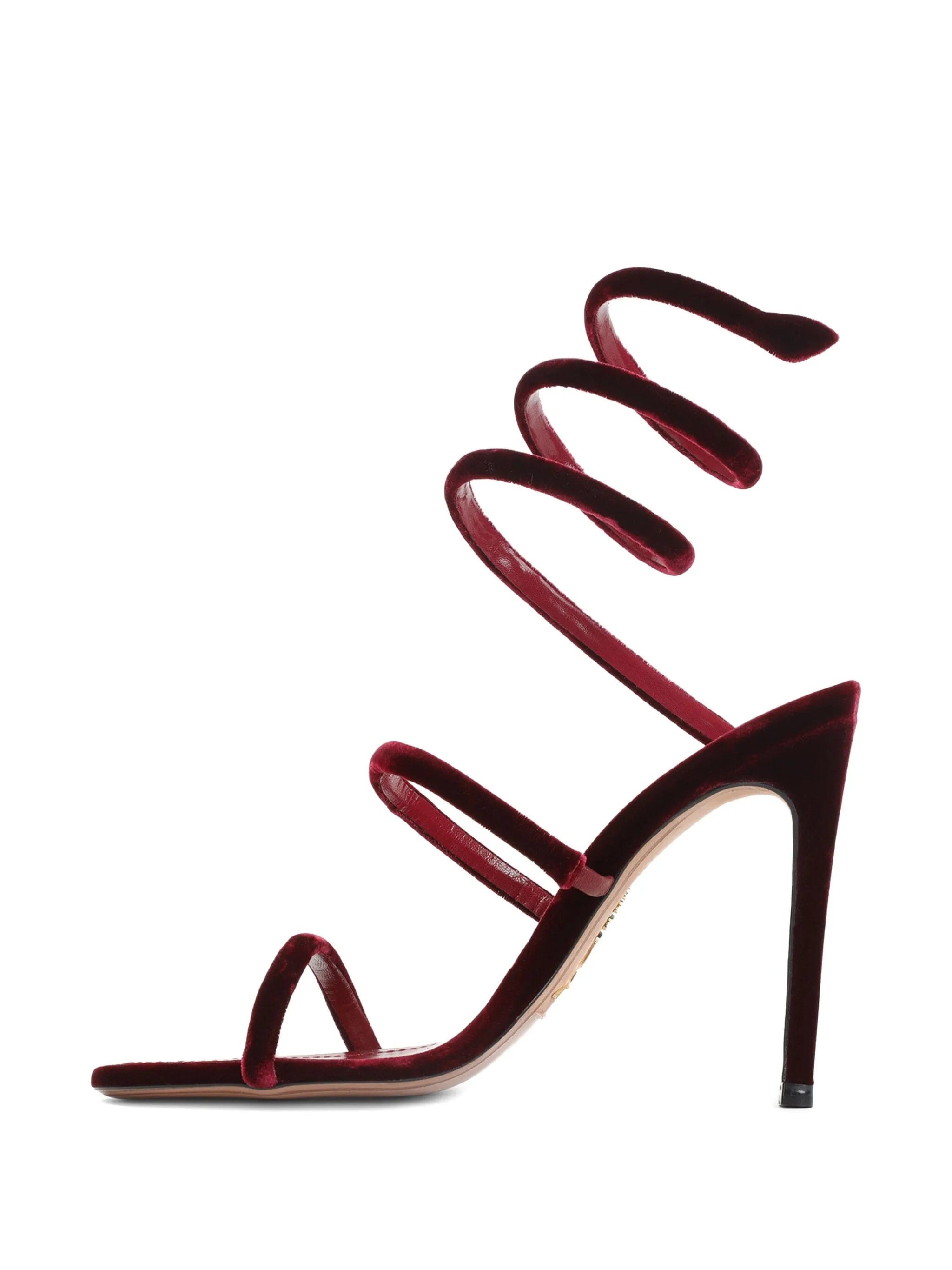 René Caovilla leather sandals