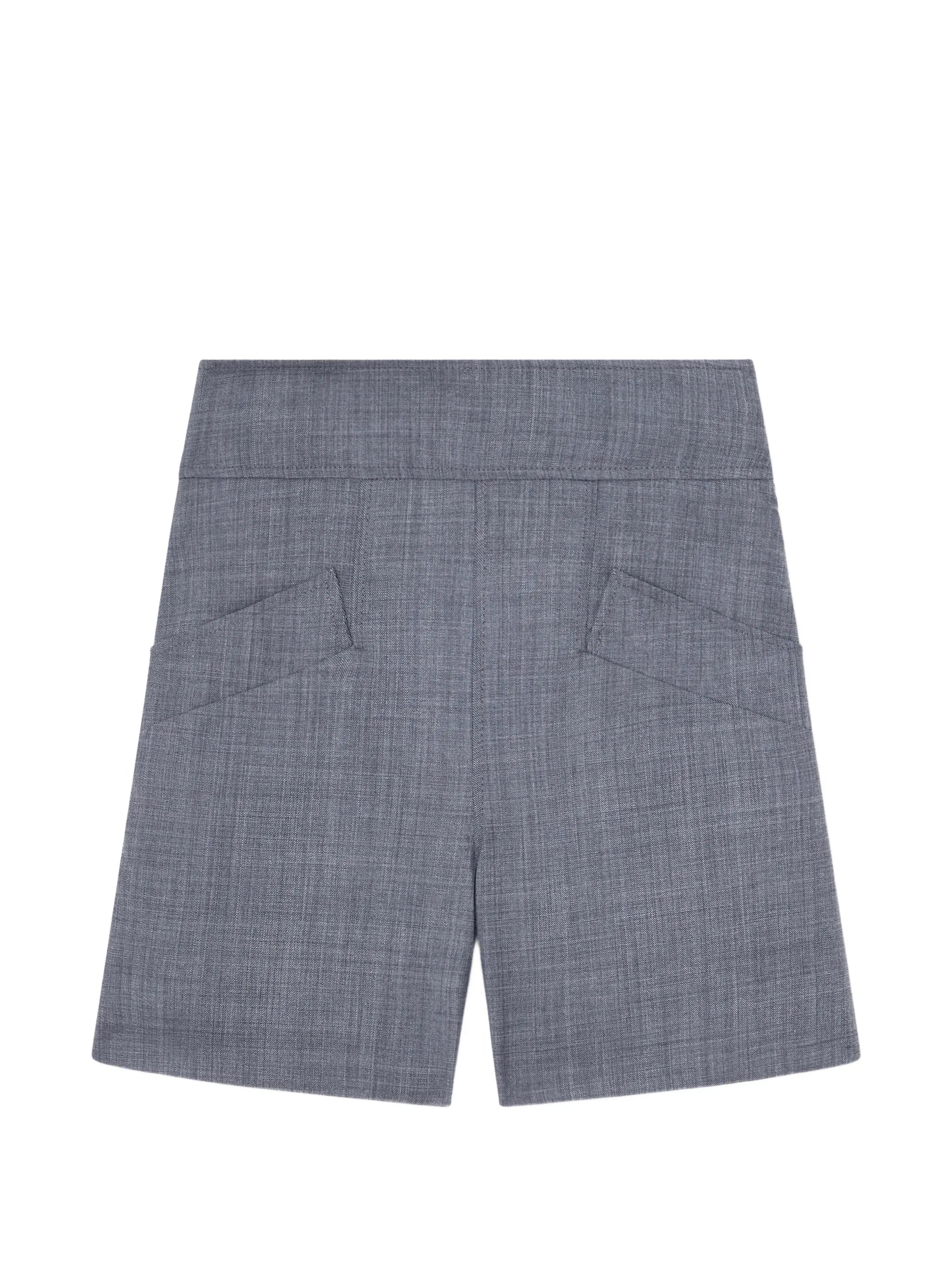 GANNI mélange - effect shorts