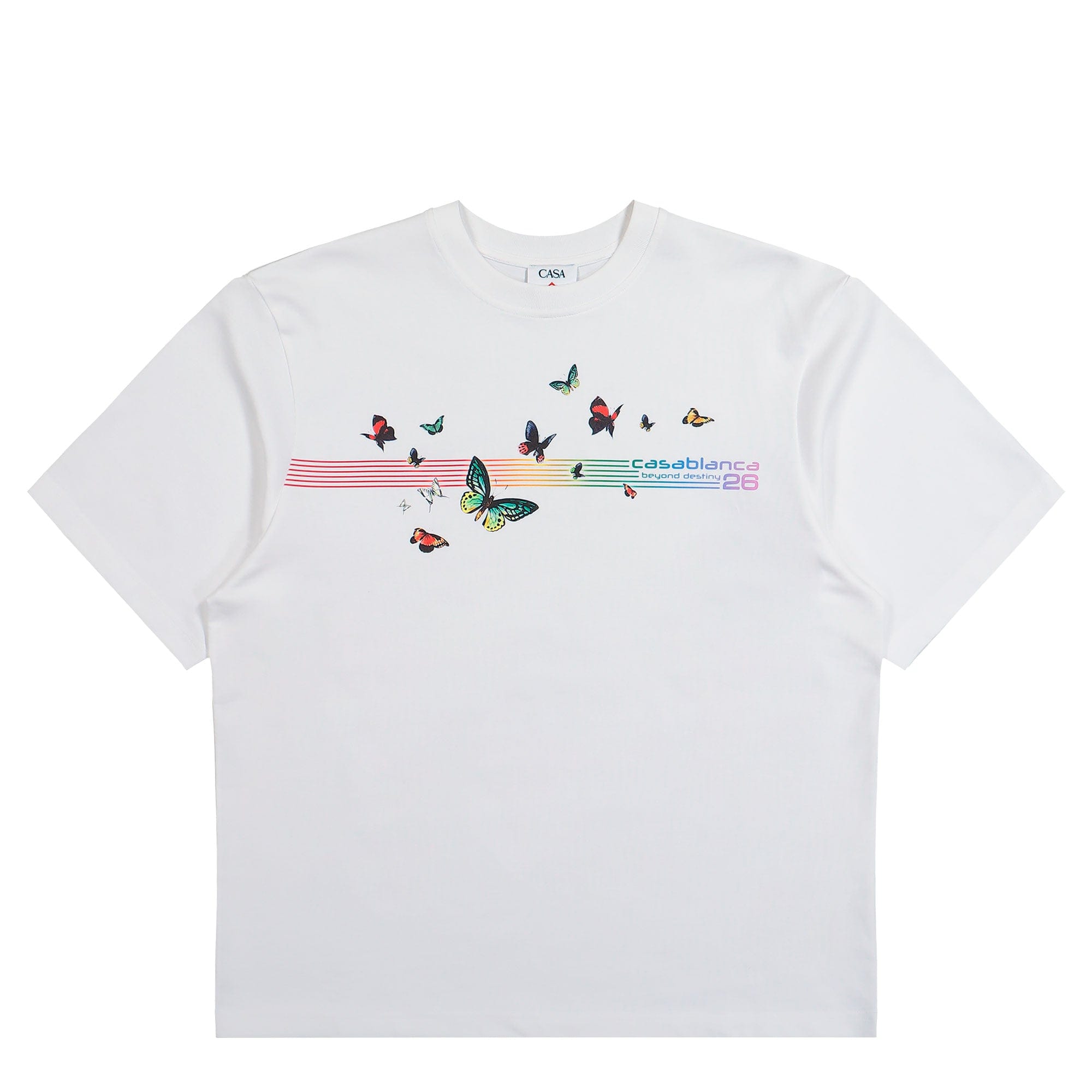 Casablanca Butterfly Oversized T - Shirt