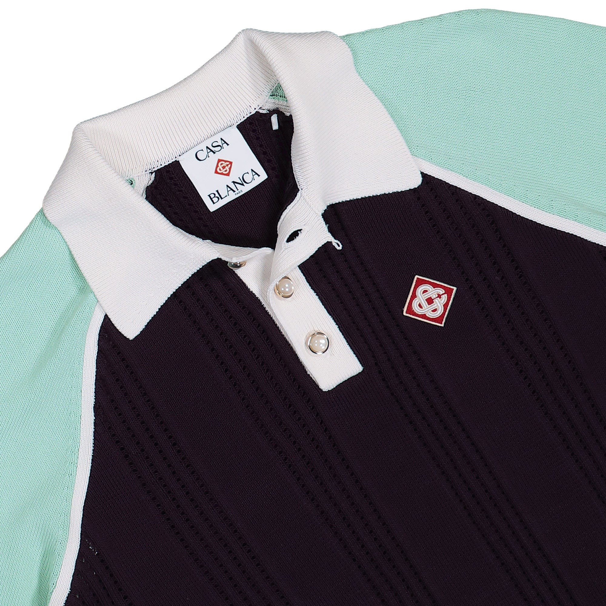 Casablanca Sporty Long Sleeve Polo