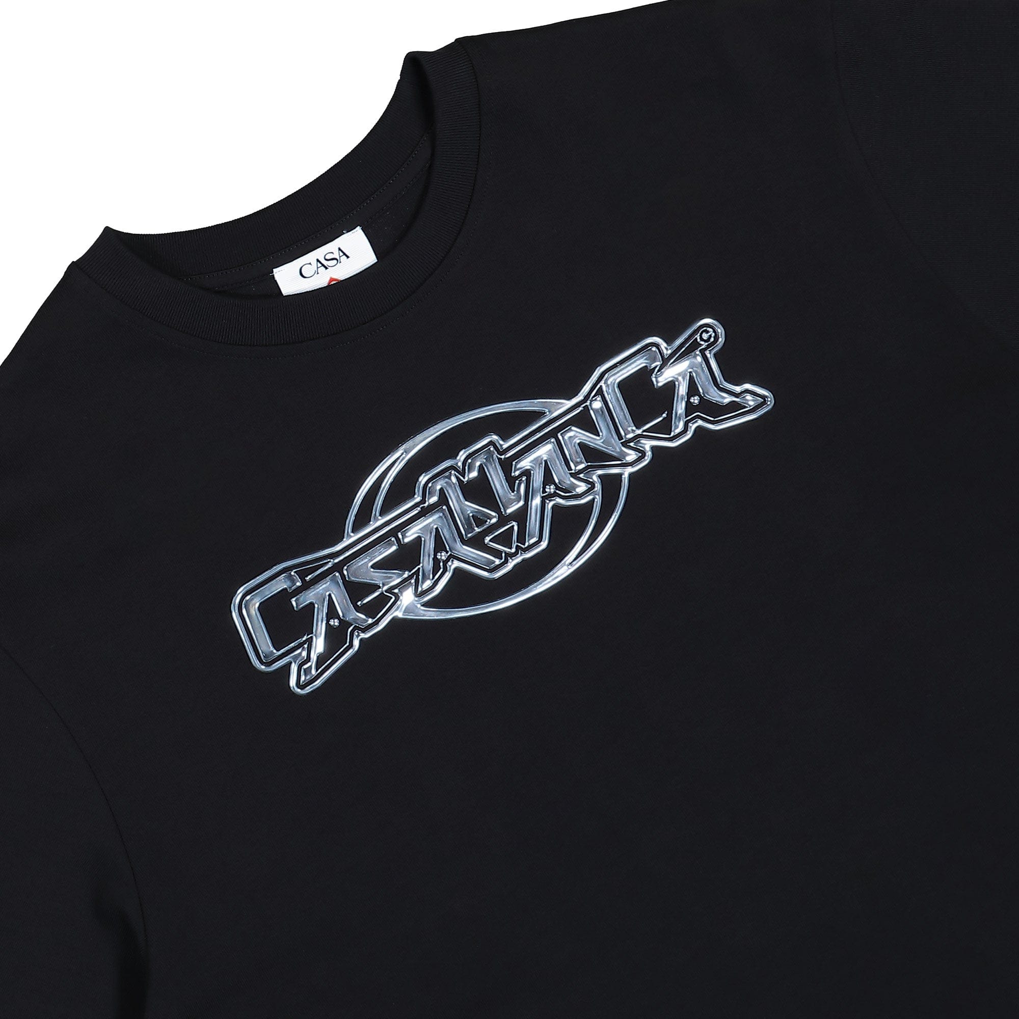 Casablanca Casa Chrome Printed Oversized T - Shirt