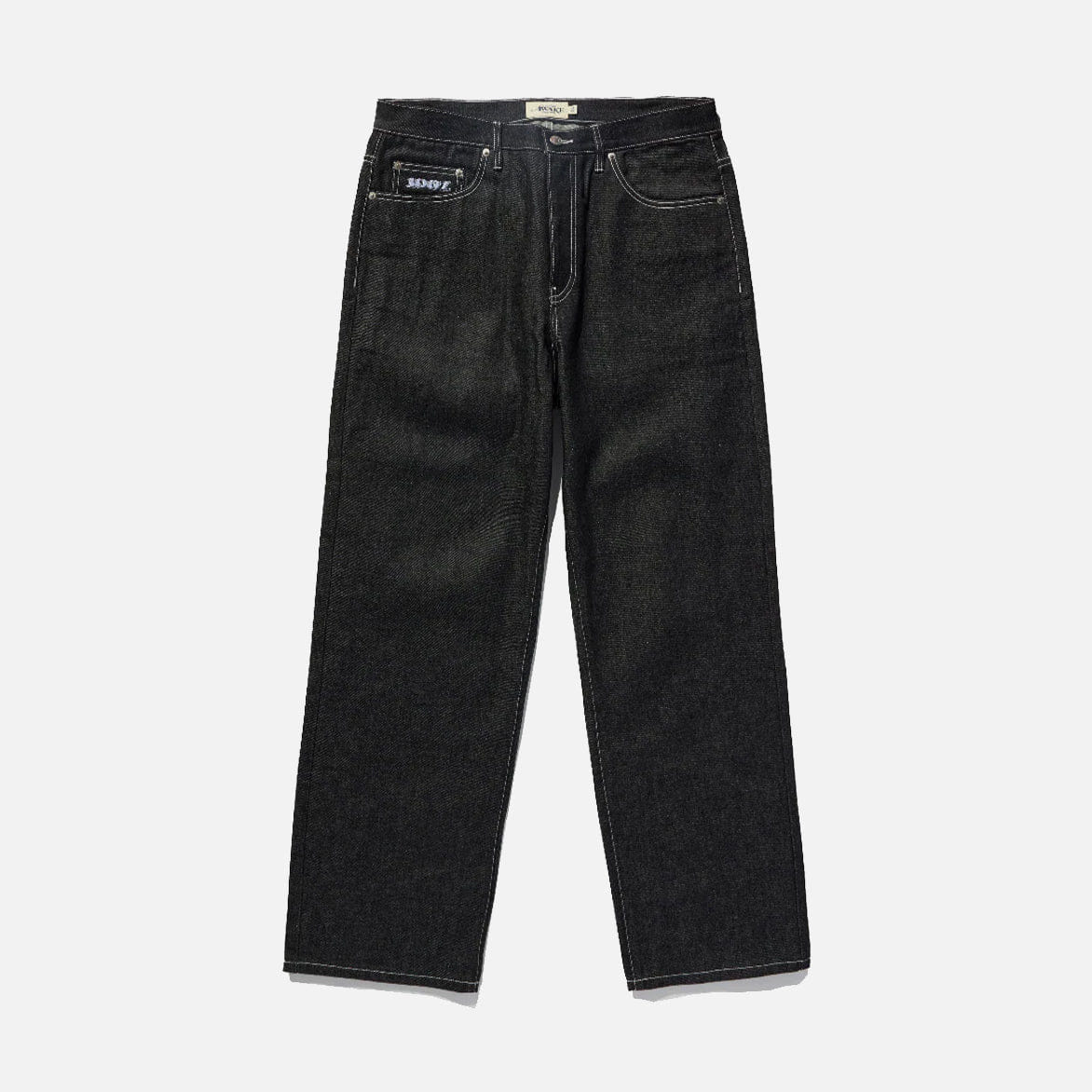 AWAKE NY ORCHARD ST. BAGGIE DENIM - BLACK