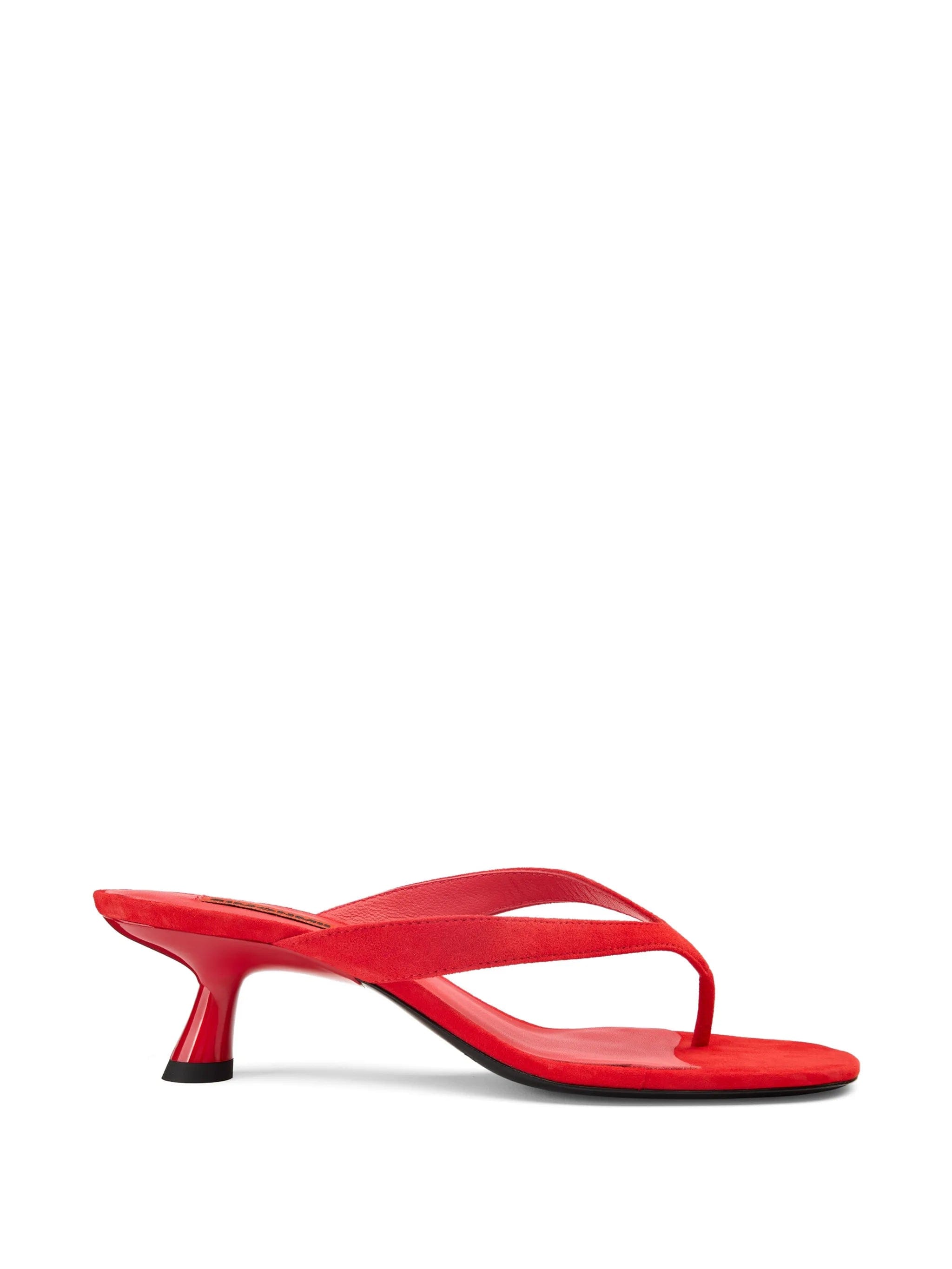 Simon Miller Beep suede kitten - heel sandals