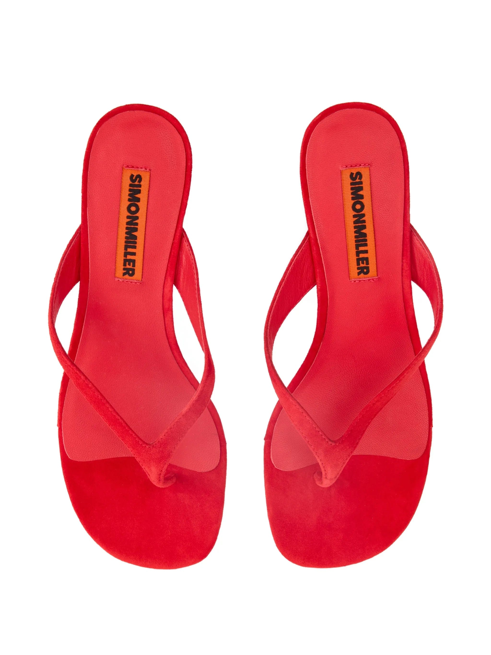 Simon Miller Beep suede kitten - heel sandals