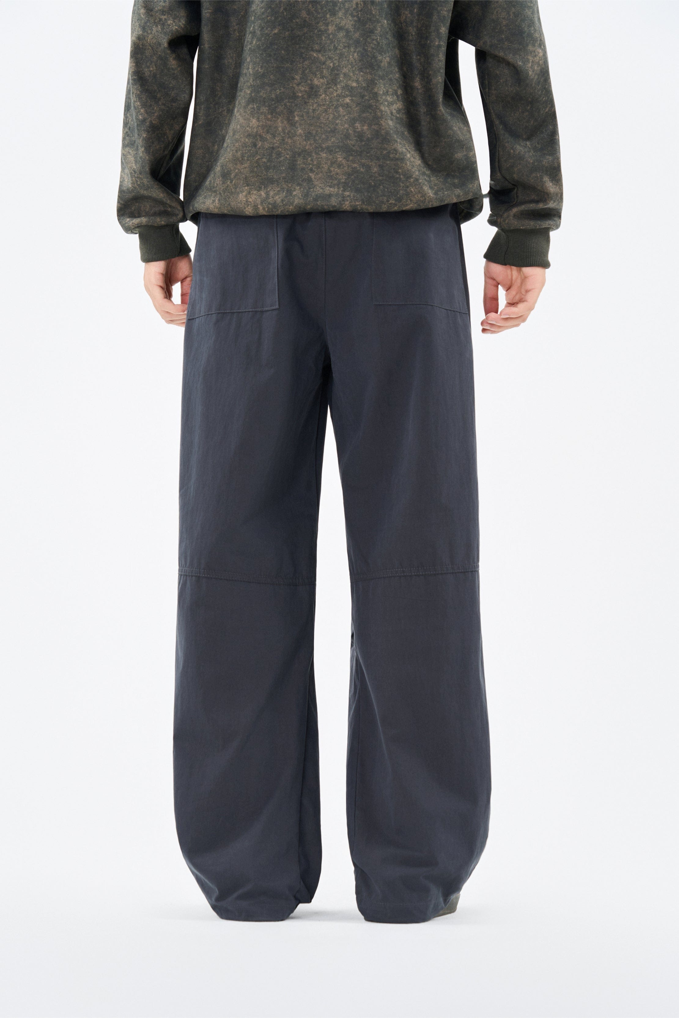 Ash Grey Cargo Pants