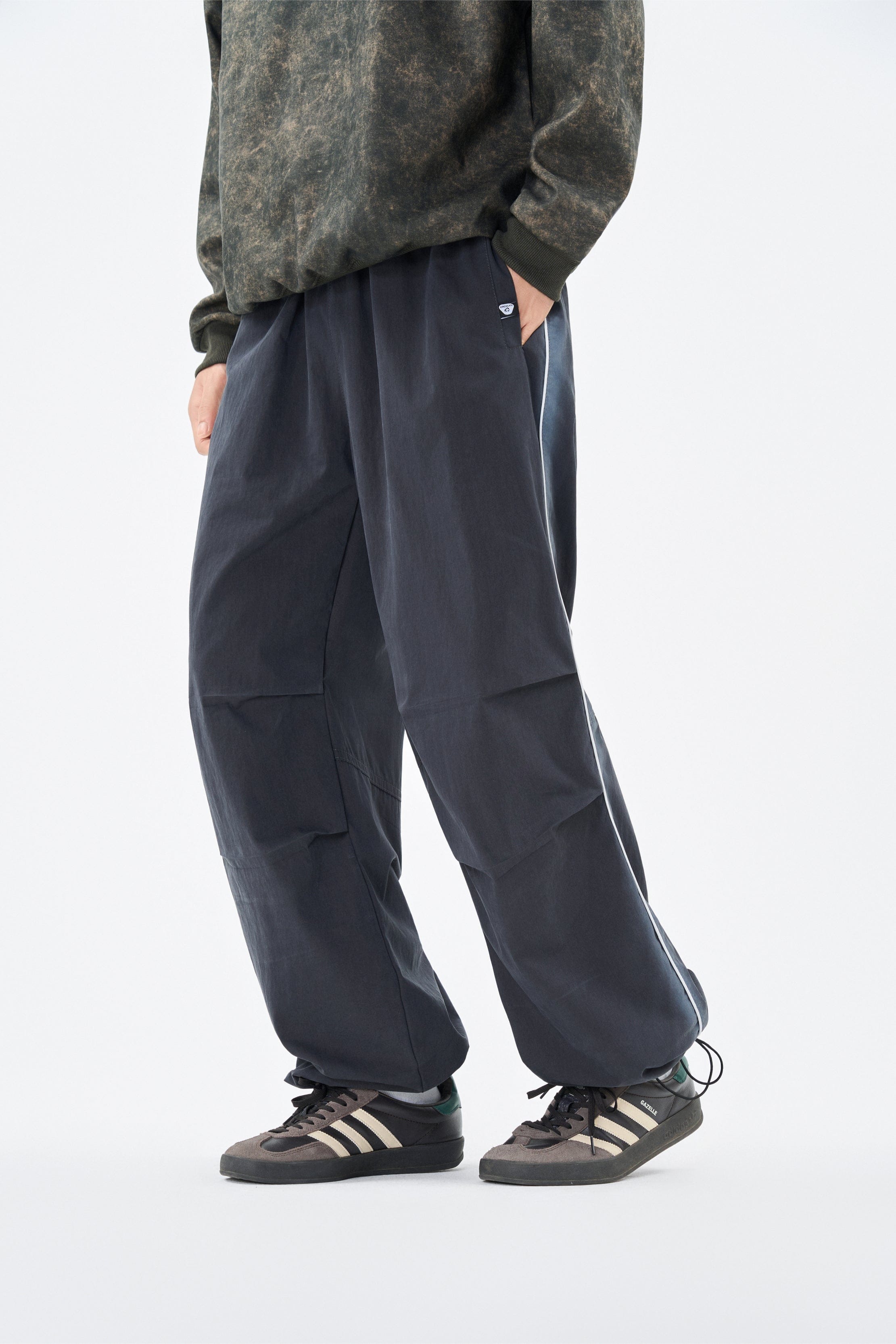 Ash Grey Cargo Pants