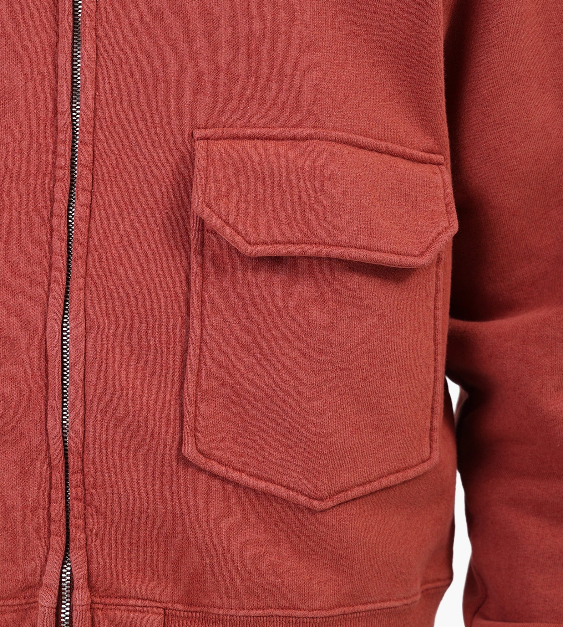 Norse Projects Fynshav Cotton Linen Loopback Jacket Cowhide