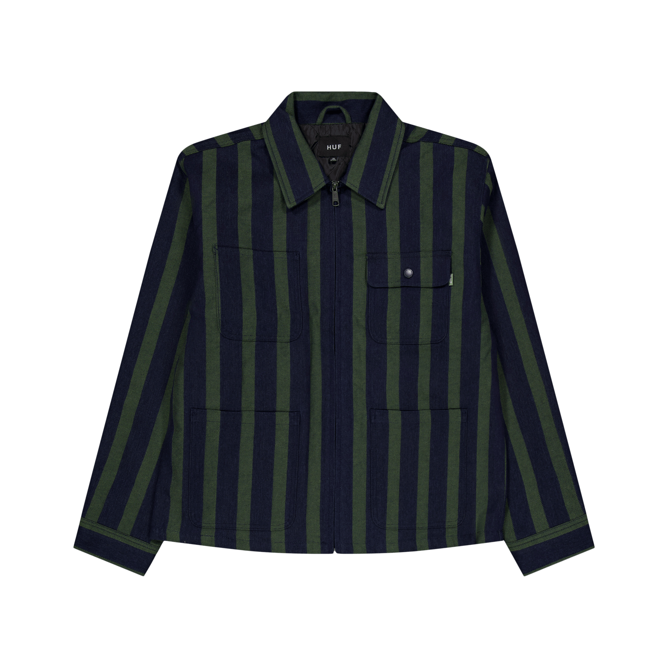 HUF Ludlow Denim Chore Jacket Avocado