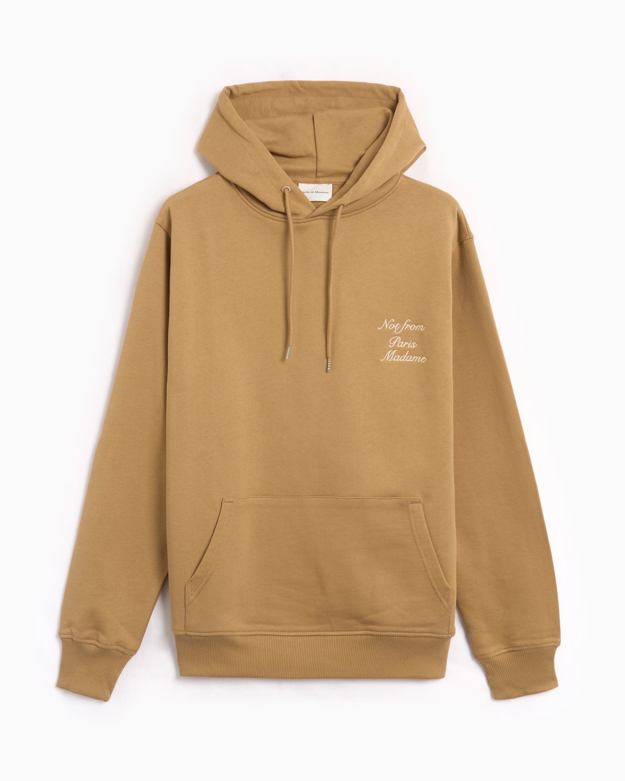 Drôle de Monsieur Sudadera con capucha Drôle de Monsieur Slogan Calligraphy Men's Hoodie para hombre